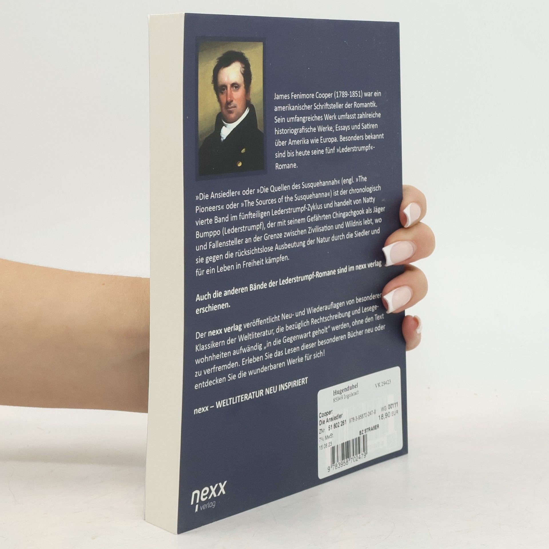 James Fenimore Cooper Die Ansiedler