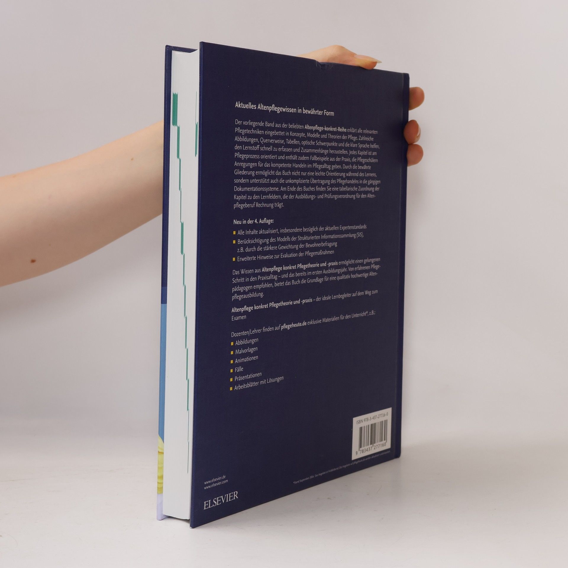 Elsevier Elsevier GmbH Altenpflege konkret Pflegetheorie und -praxis
