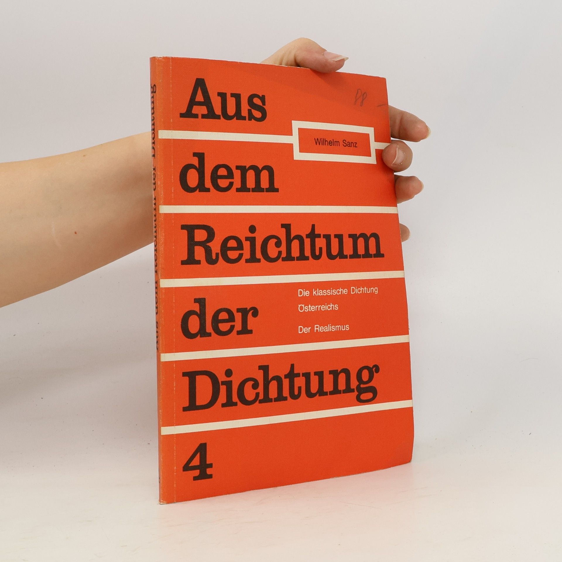 Wilhelm Sanz Aus dem Reichtum der Dichtung 4