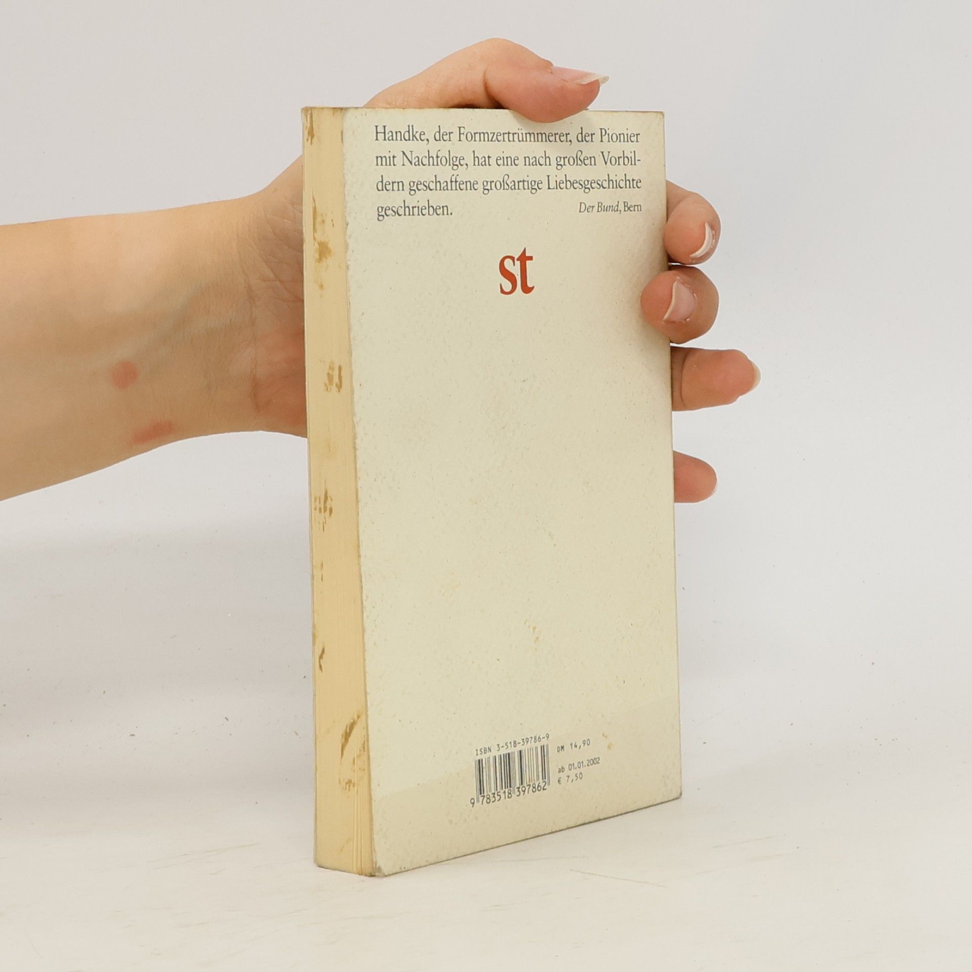 Peter Handke Der kurze Brief zum langen Abschied