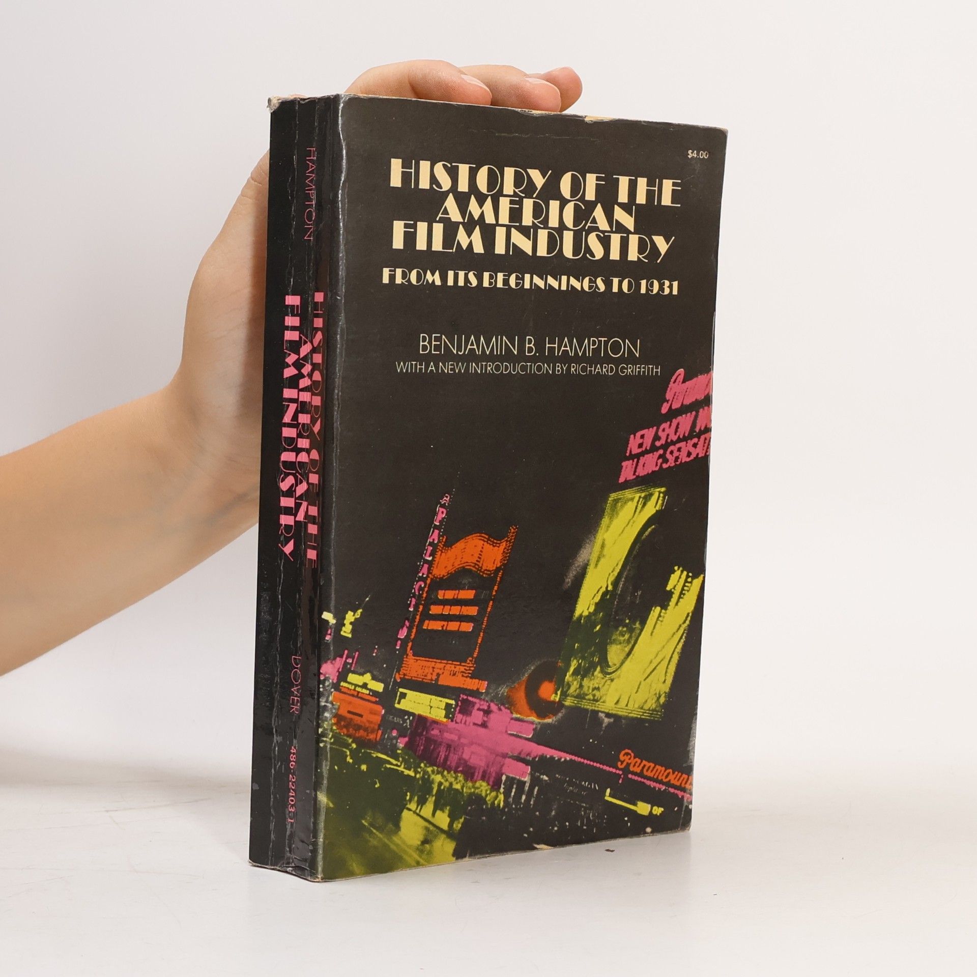 Benjamin Bowles Hampton History of the American Film Industry
