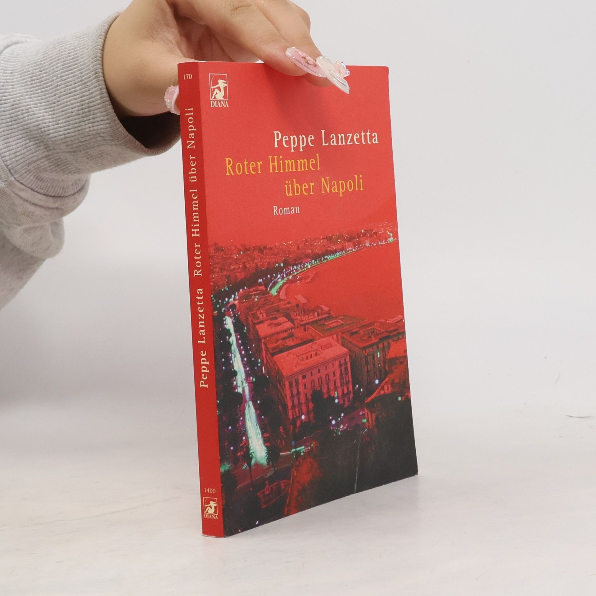 Peppe Lanzetta Roter Himmel über Napoli