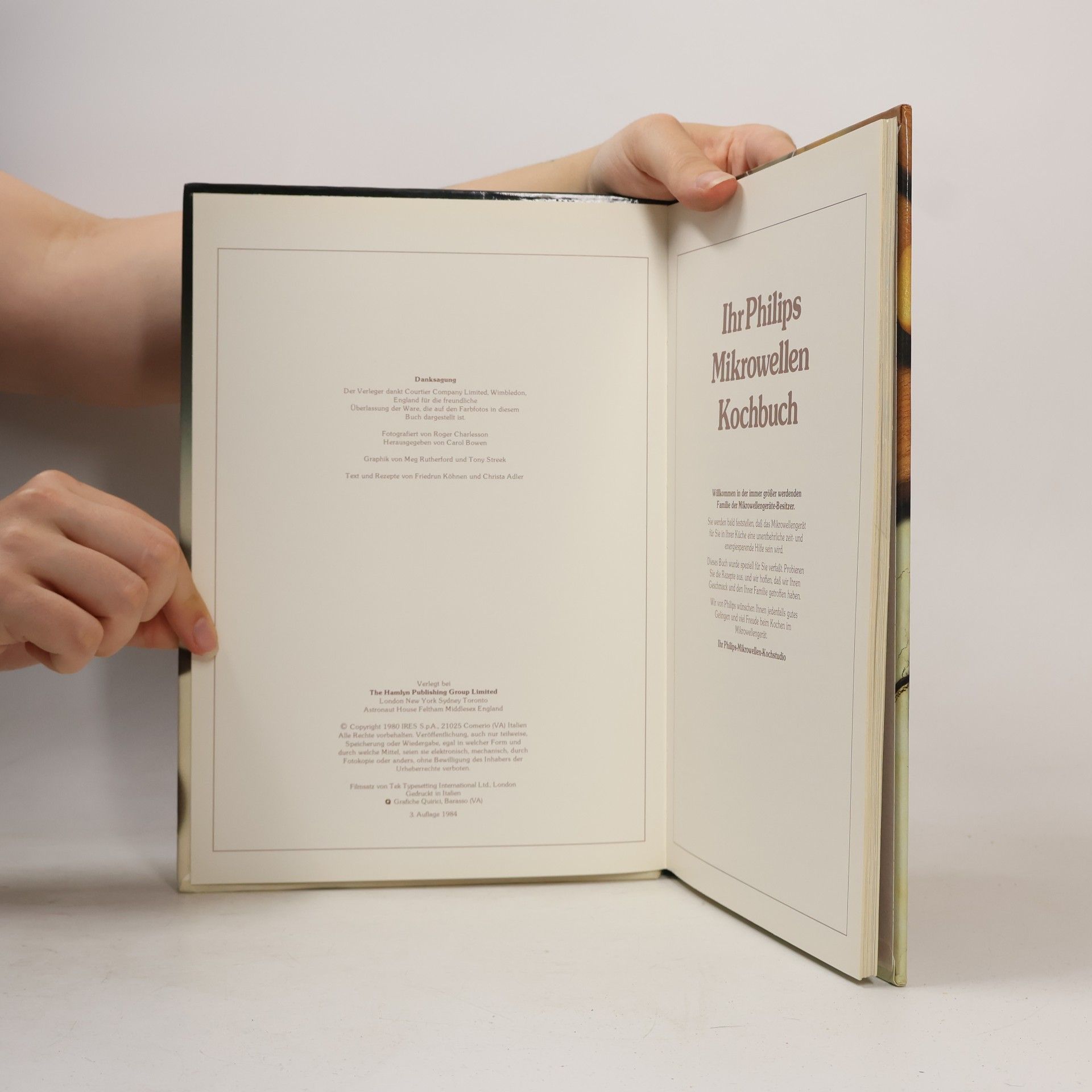 Carol Bowen Ihr Philips Mikrowellen Kochbuch