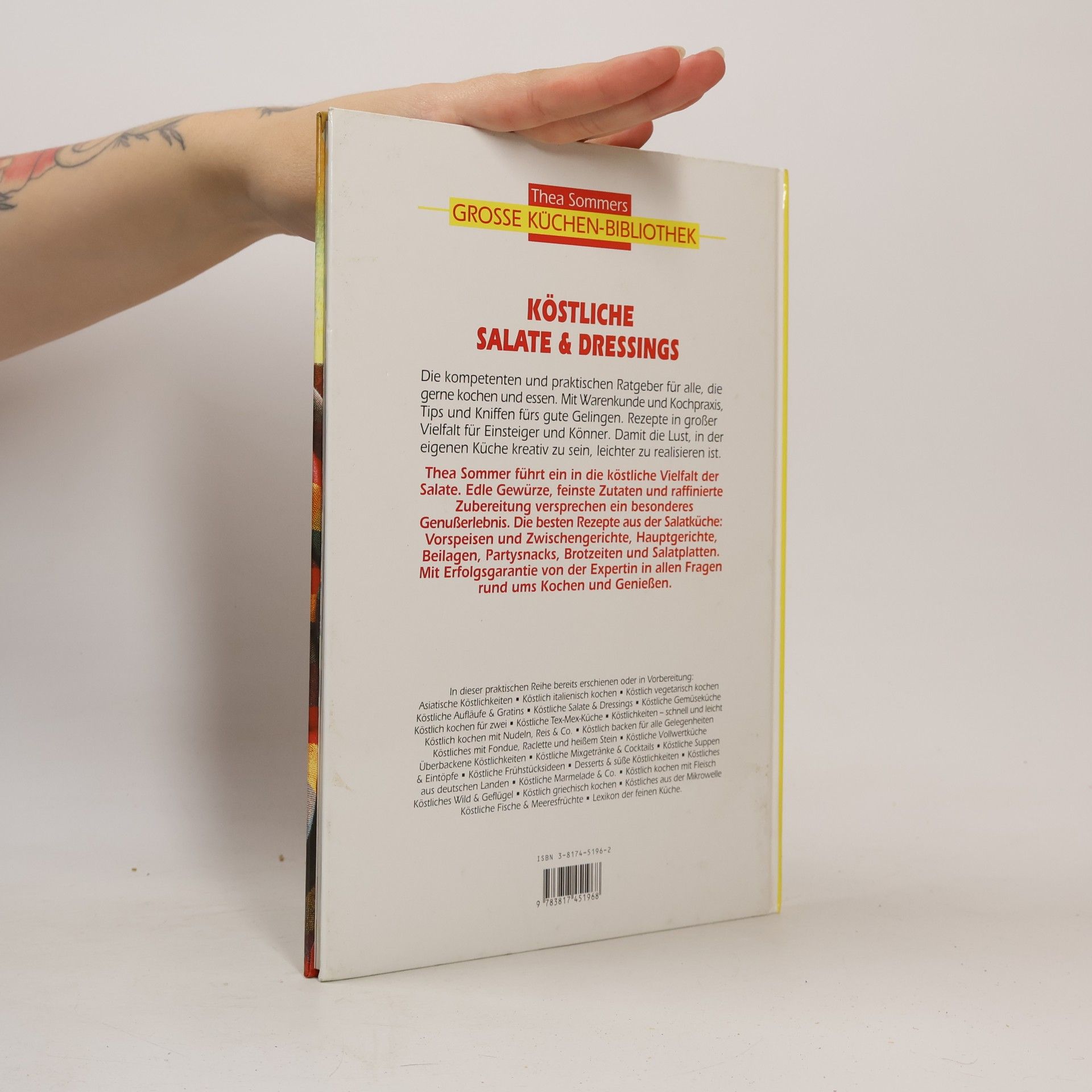 Autorenkollektiv Köstliche Salate & Dressings (Thea Sommers Grosse Küchenbibliothek)