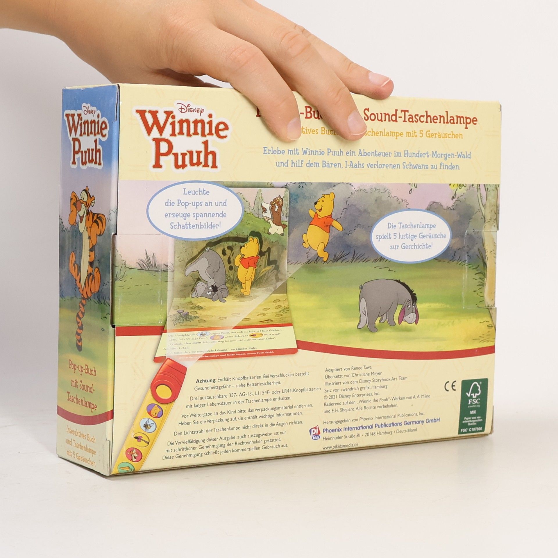 Renee Tawa Winnie Puuh Taschenlampen-Soundbuch
