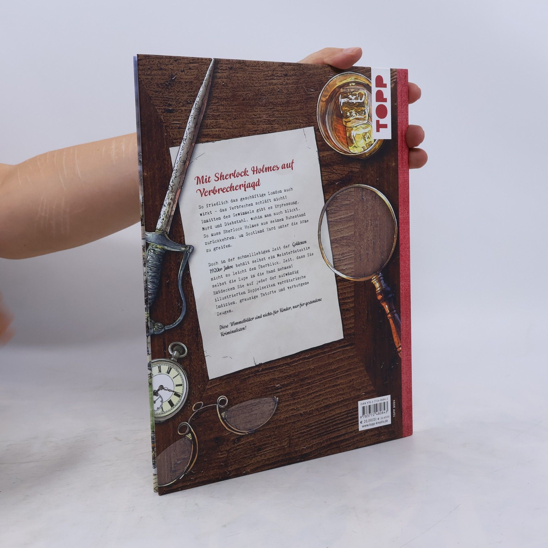 Gecko Keck Mikro Crimes.Das Krimi-Suchbuch.Sherlock Holmes und der Tod aus der Themse
