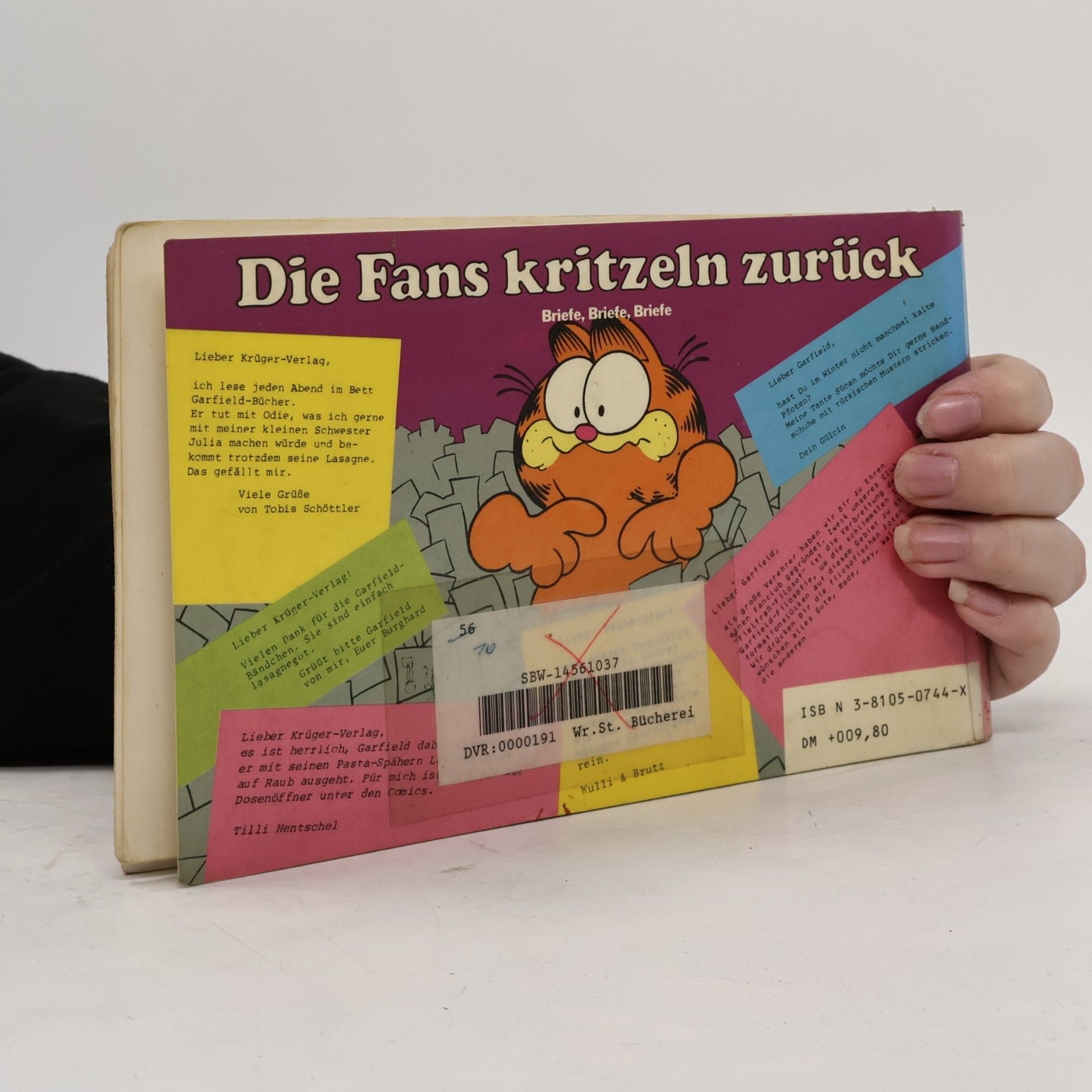 Jim Davis Garfield hat's voll drauf. Sein achtes Buch