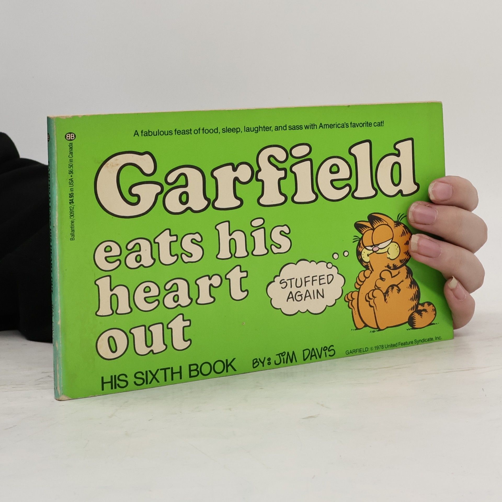 Jim Davis Garfield Eats His Heart Out