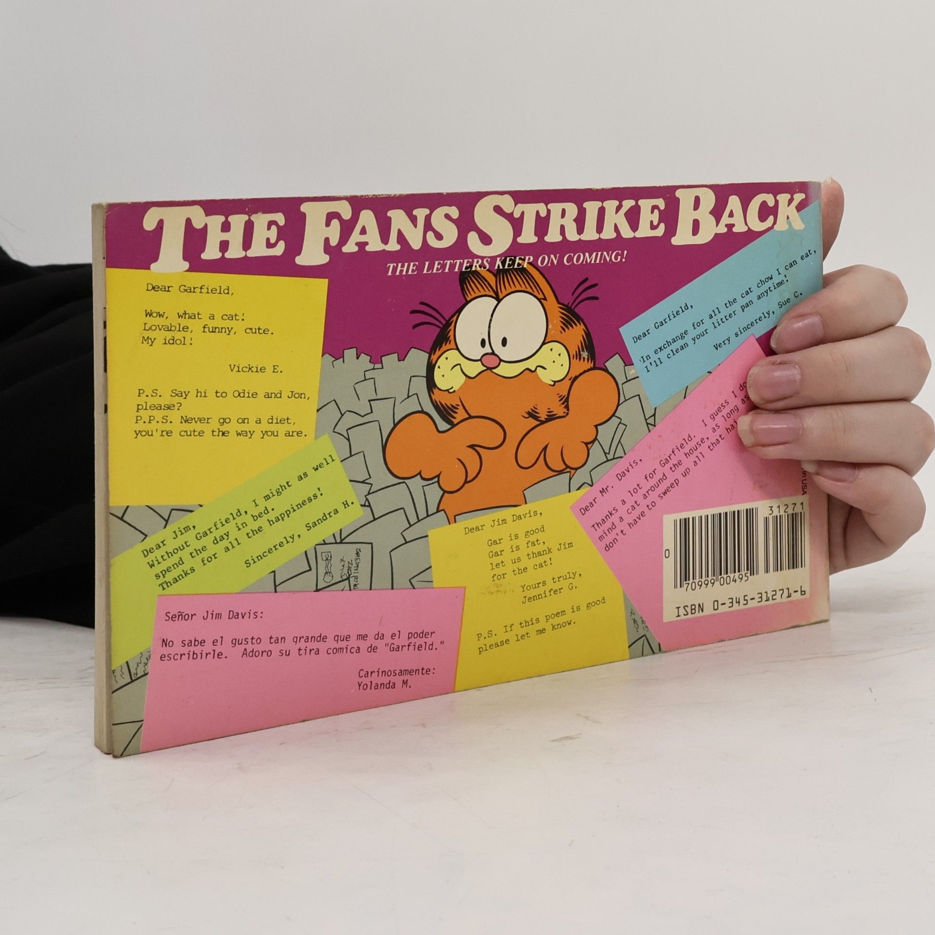 Jim Davis Garfield Tips the Scales