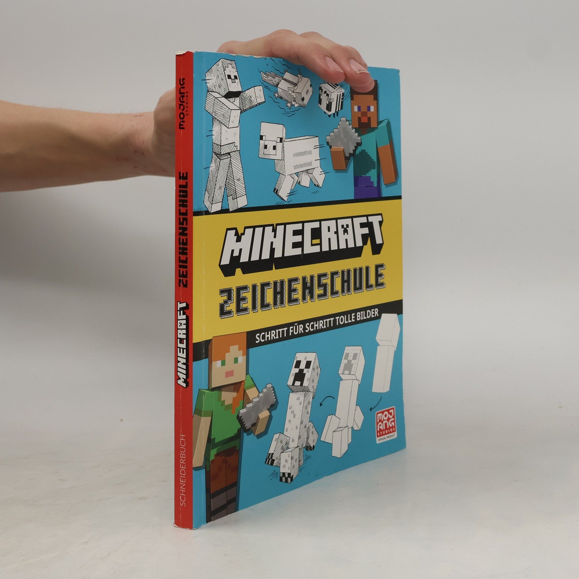 Mojang AB Minecraft Zeichenschule. Schritt für Schritt tolle Bilder