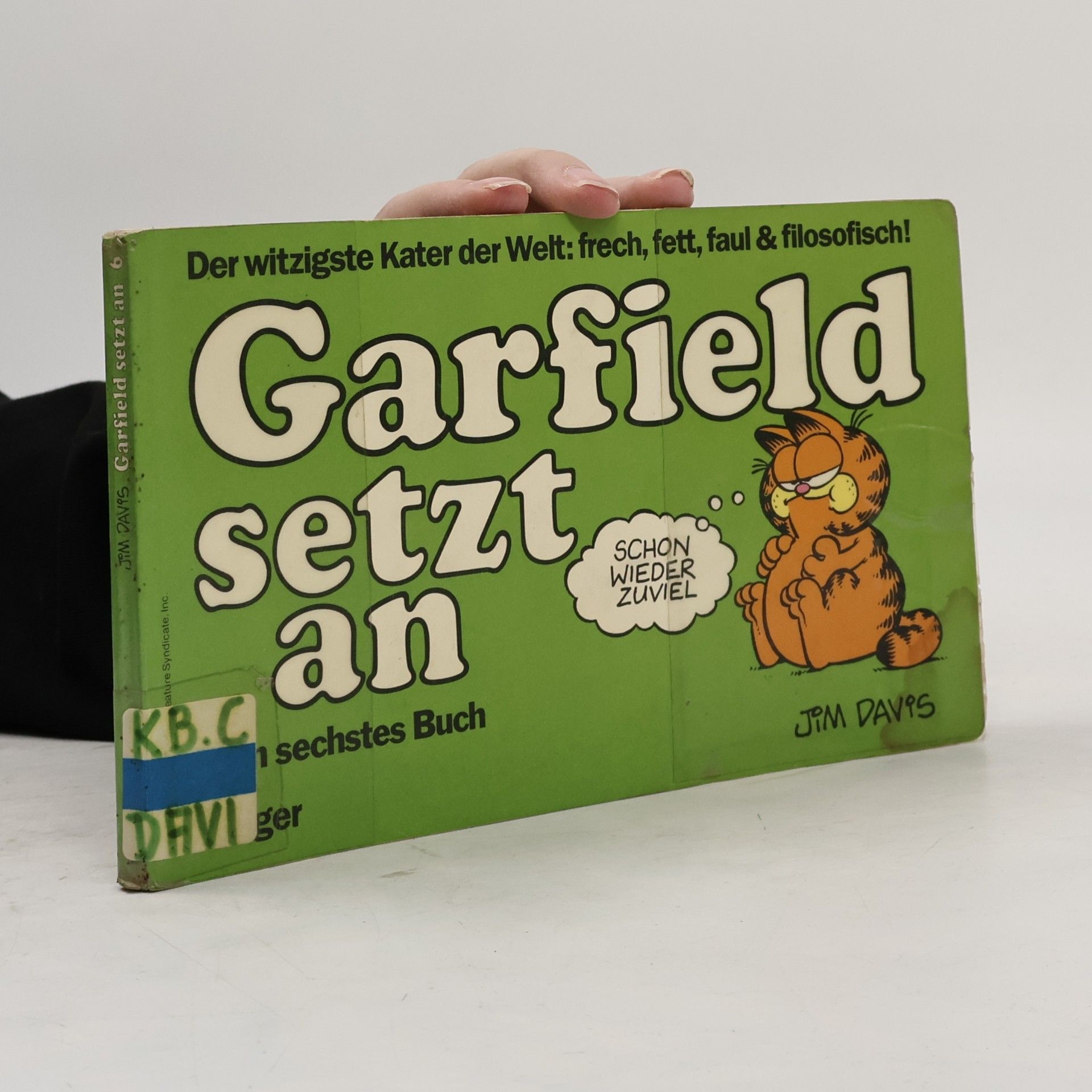 Jim Davis Garfield setzt an