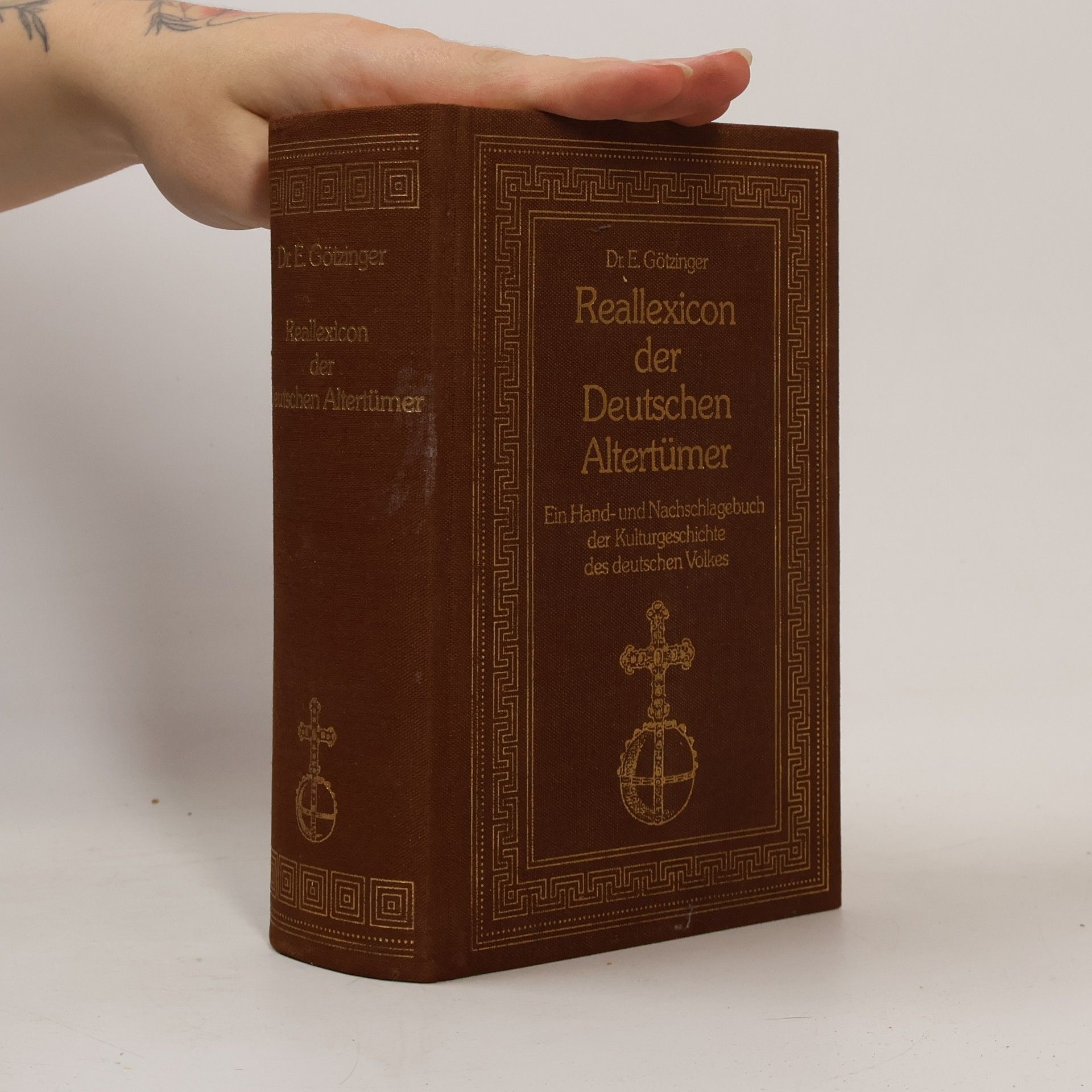Ernst Götzinger Reallexicon der deutschen Altertümer