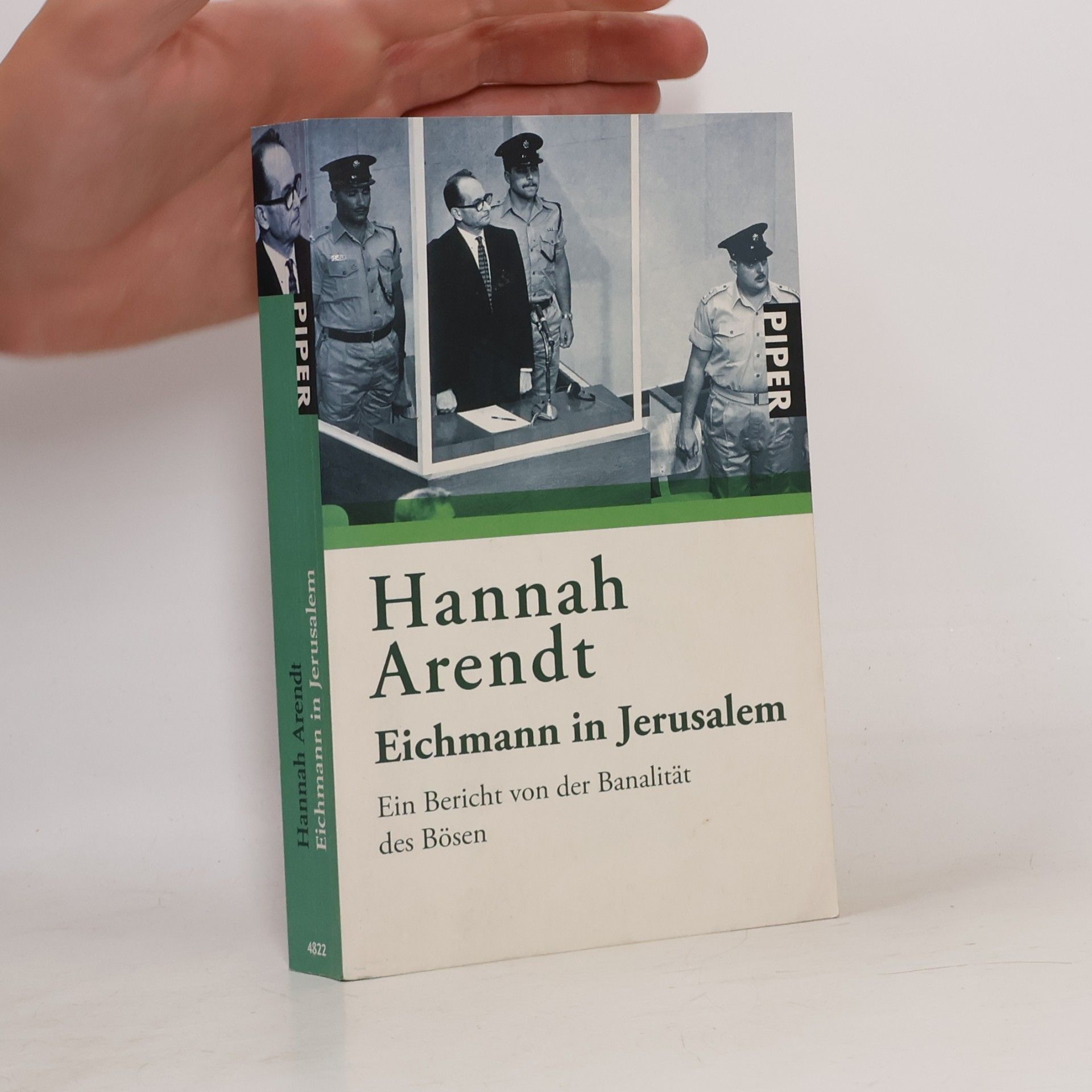 Hannah Arendt Eichmann in Jerusalem