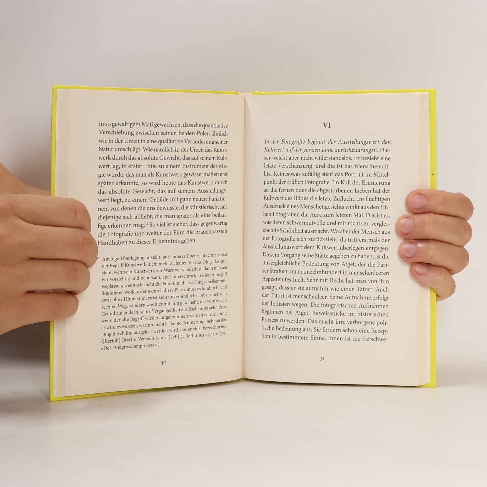 Walter Benjamin Das Kunstwerk im Zeitalter seiner technischen Reproduzierbarkeit