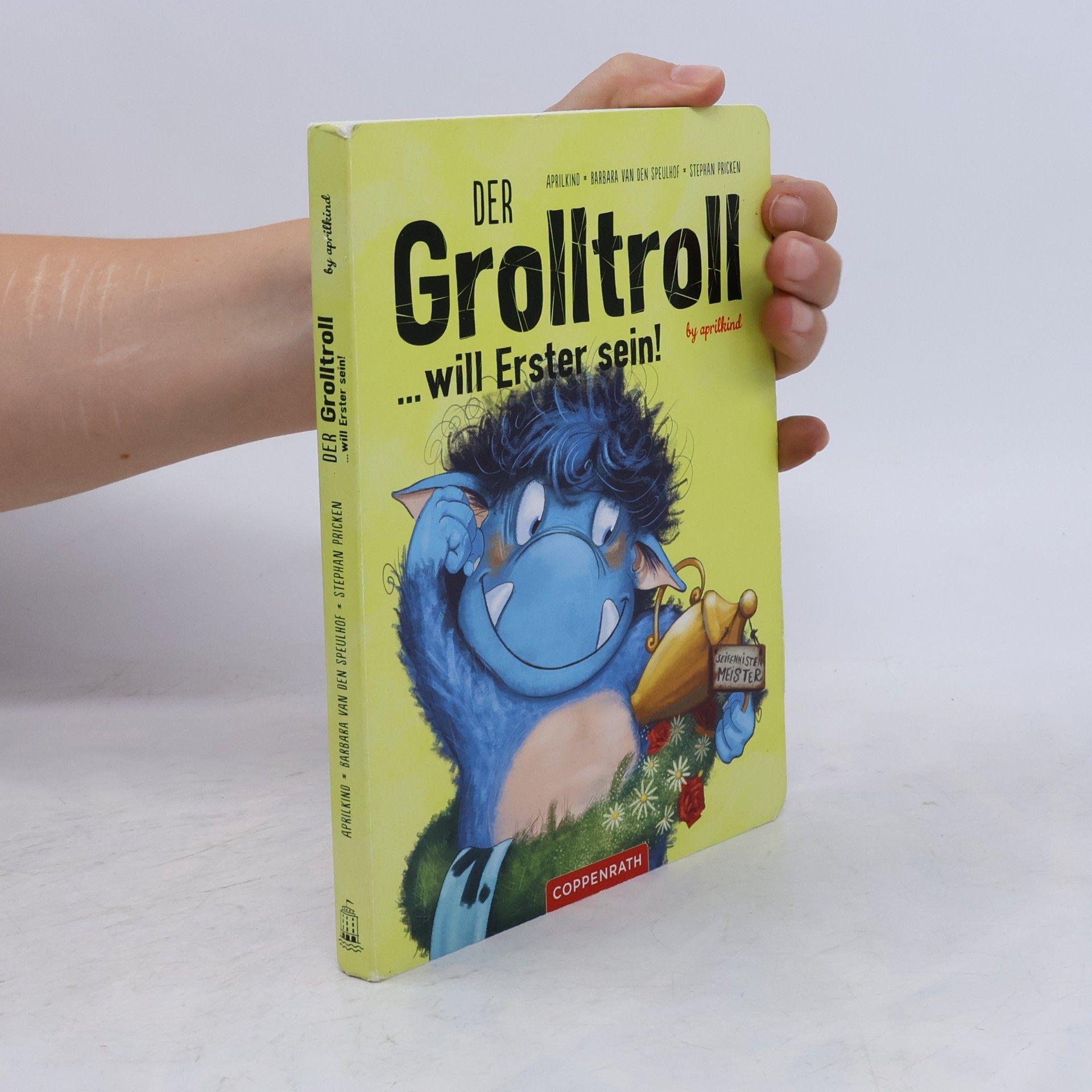 Der Grolltroll ... will Erster sein! (Pappbilderbuch)
