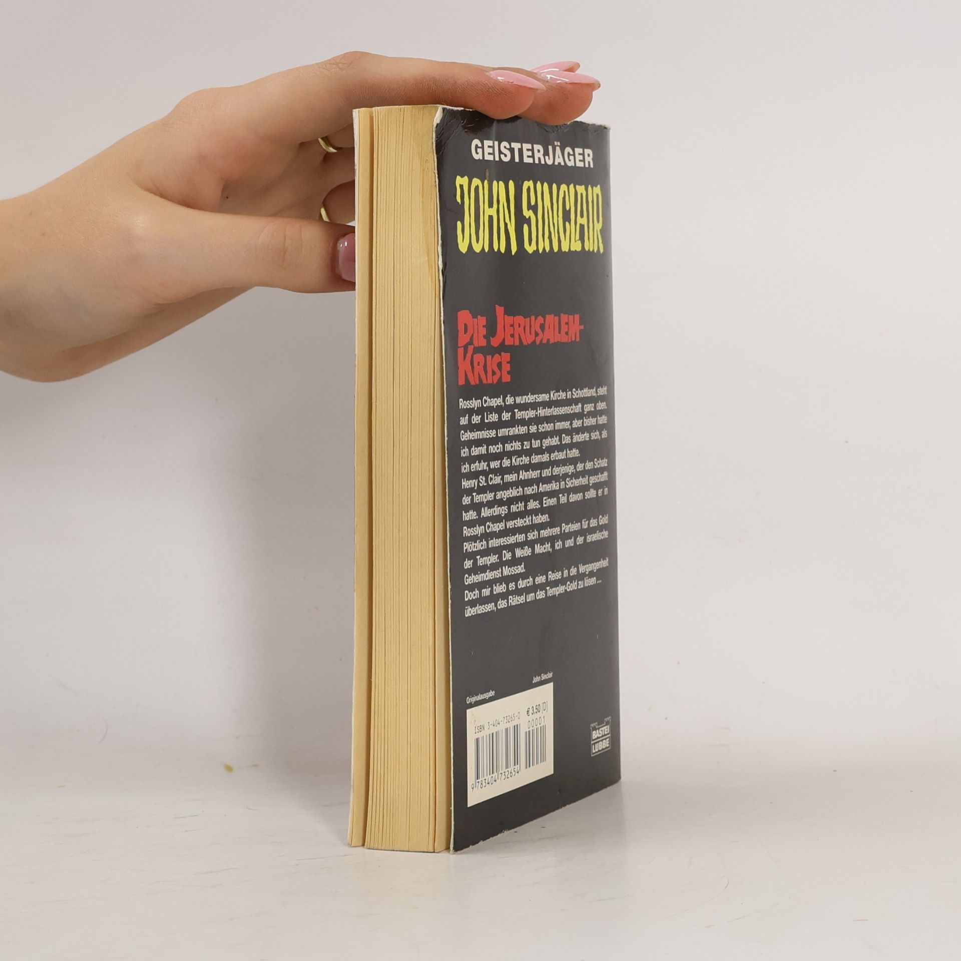 Jason Dark Geisterjäger John Sinclair, Die Jerusalem-Krise. Horror-Roman