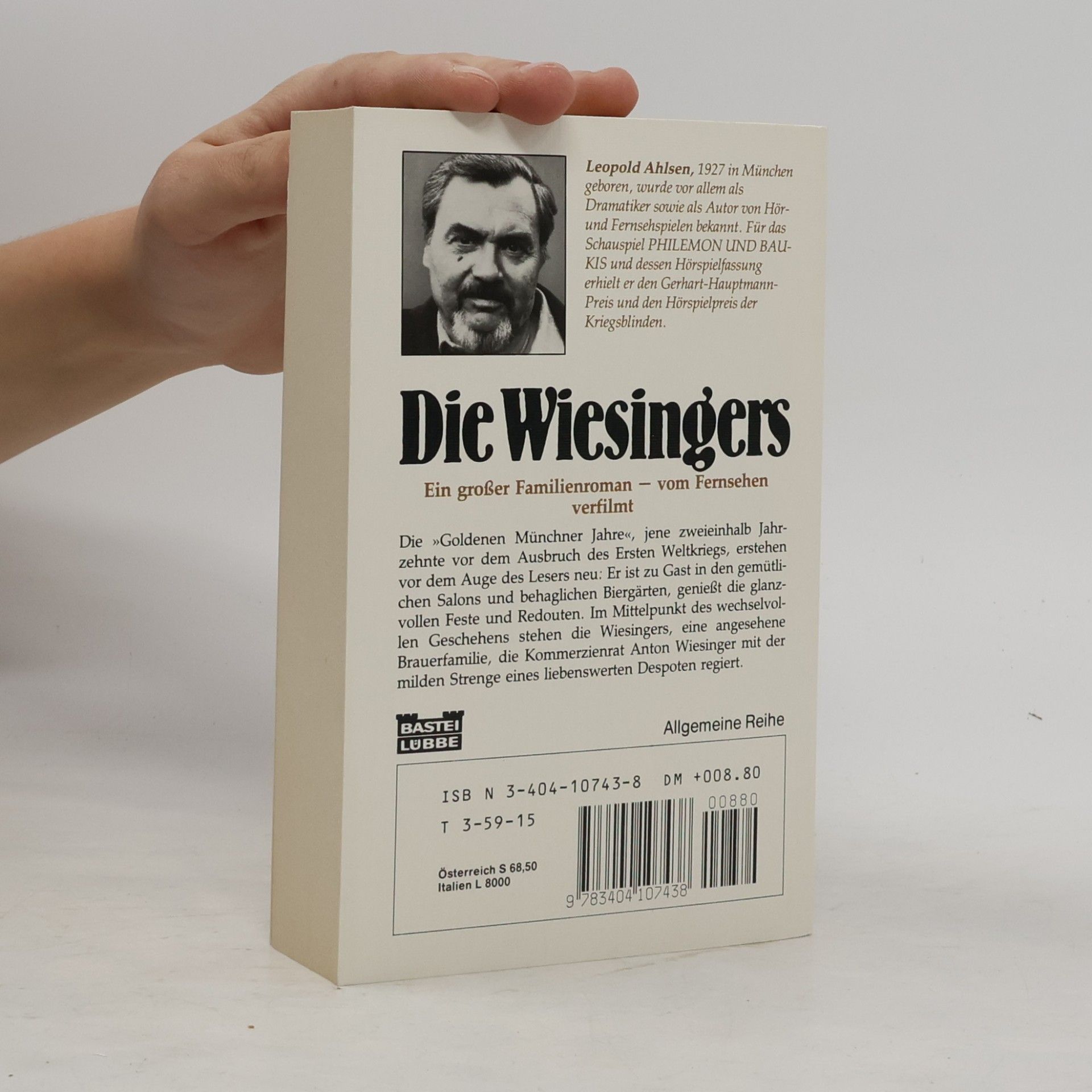 Leopold Ahlsen Die Wiesingers