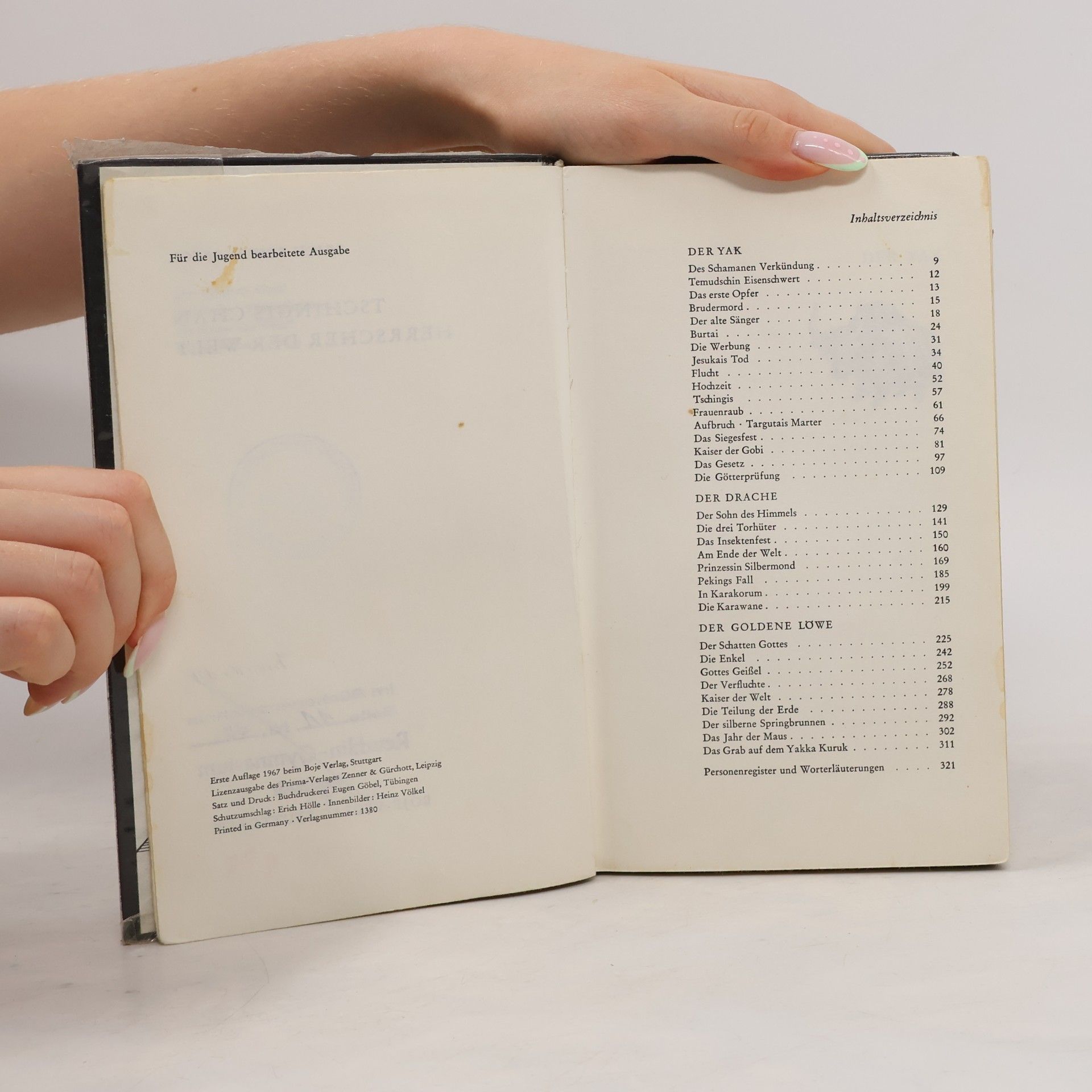 Erich Schönebeck Tschingis Chan, Herrscher der Welt