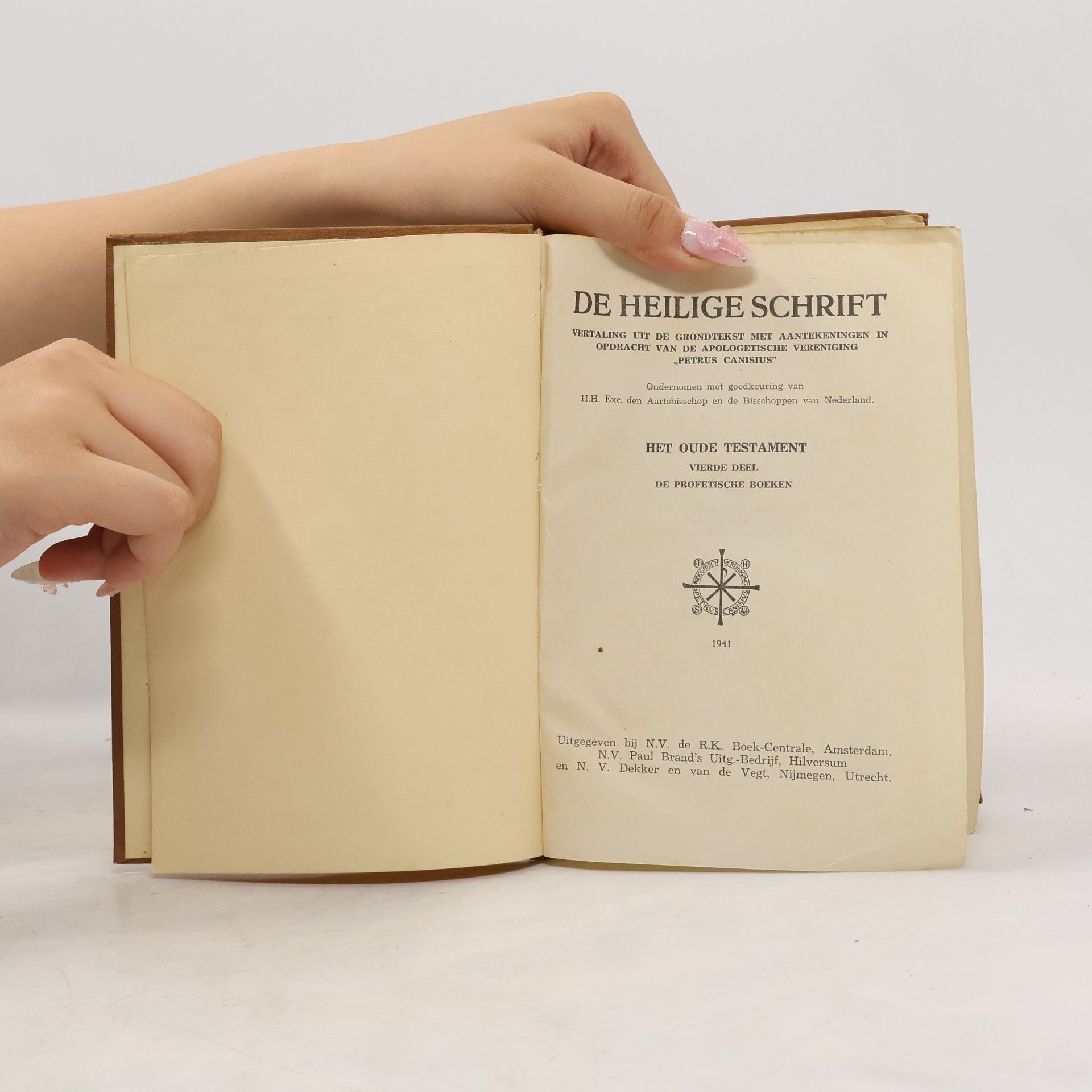 Autores varios De Heilige Schrift
