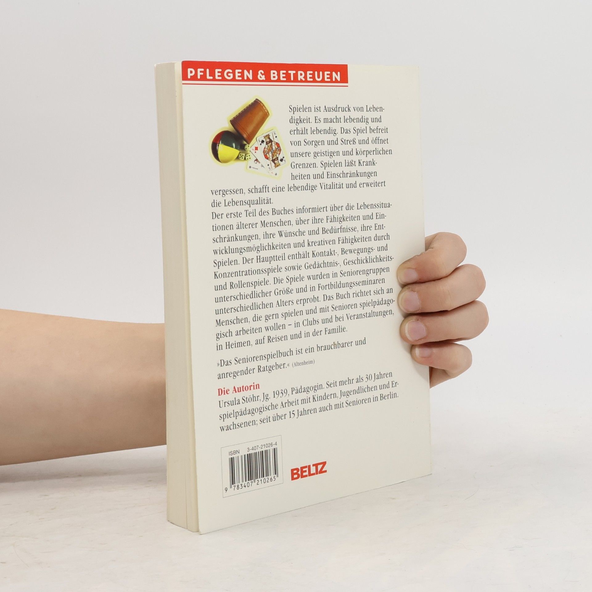 Ursula Stöhr Das Seniorenspielbuch