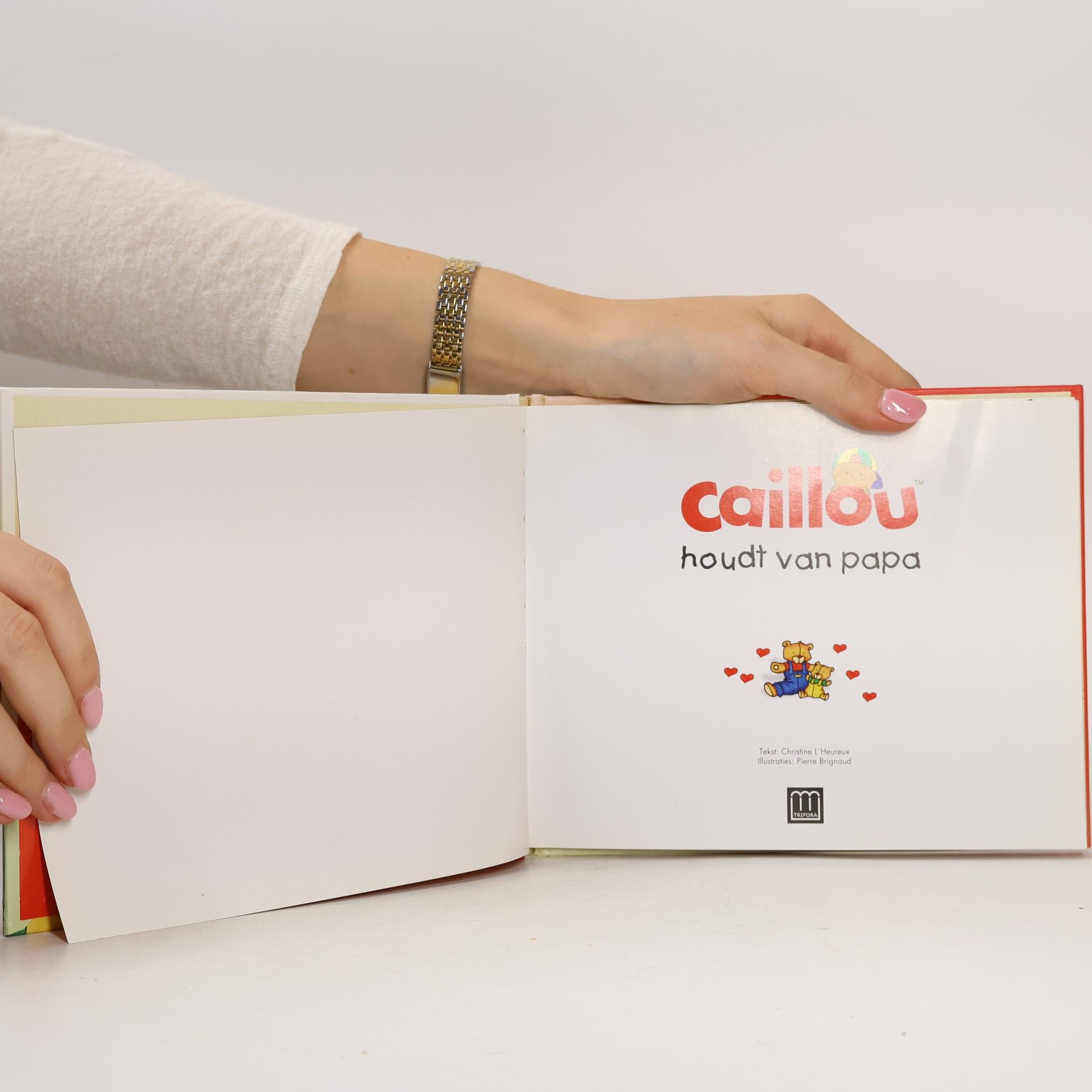 Caillou houdt van papa