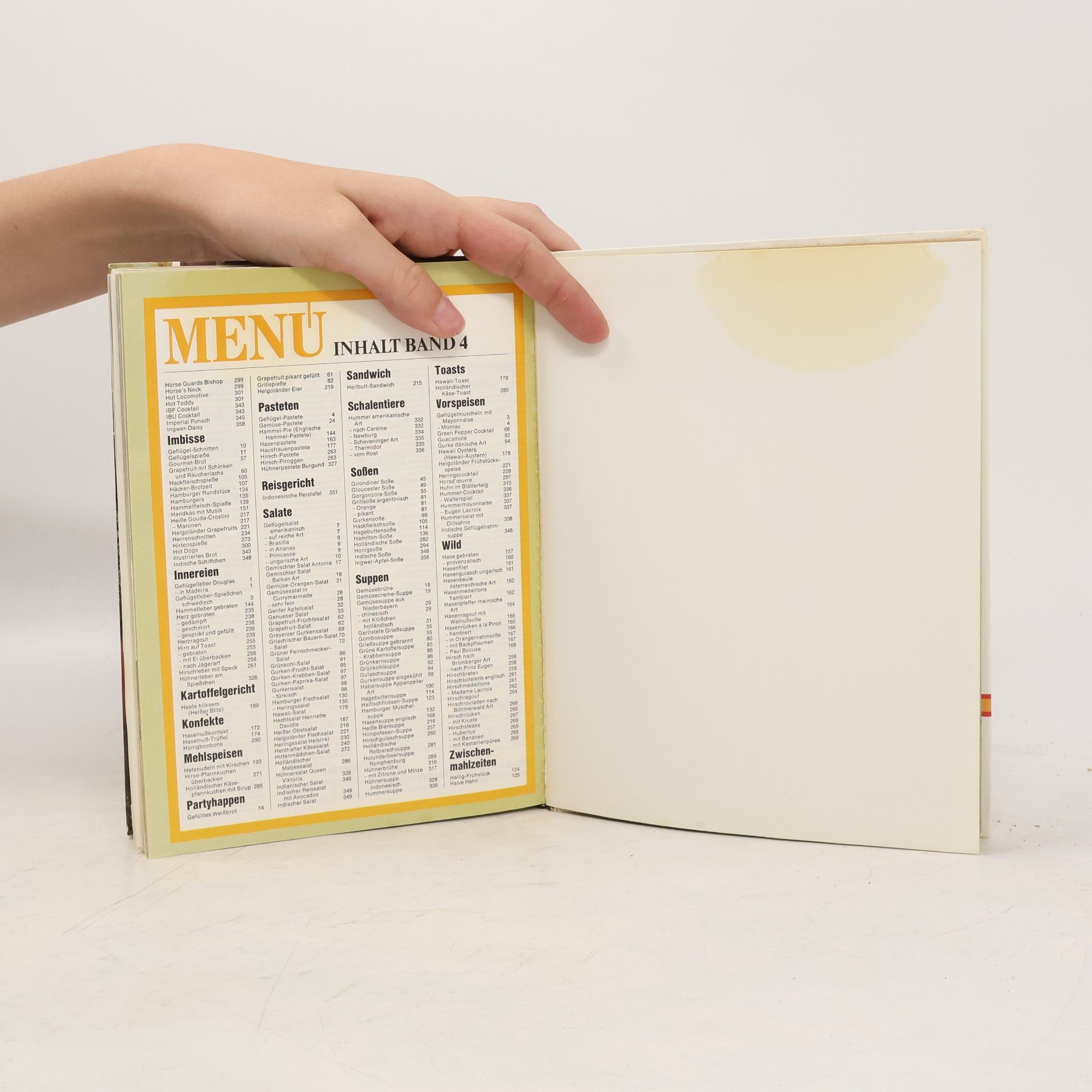 Autorenkollektiv Menu 4. Das Große Moderne Kochlexikon