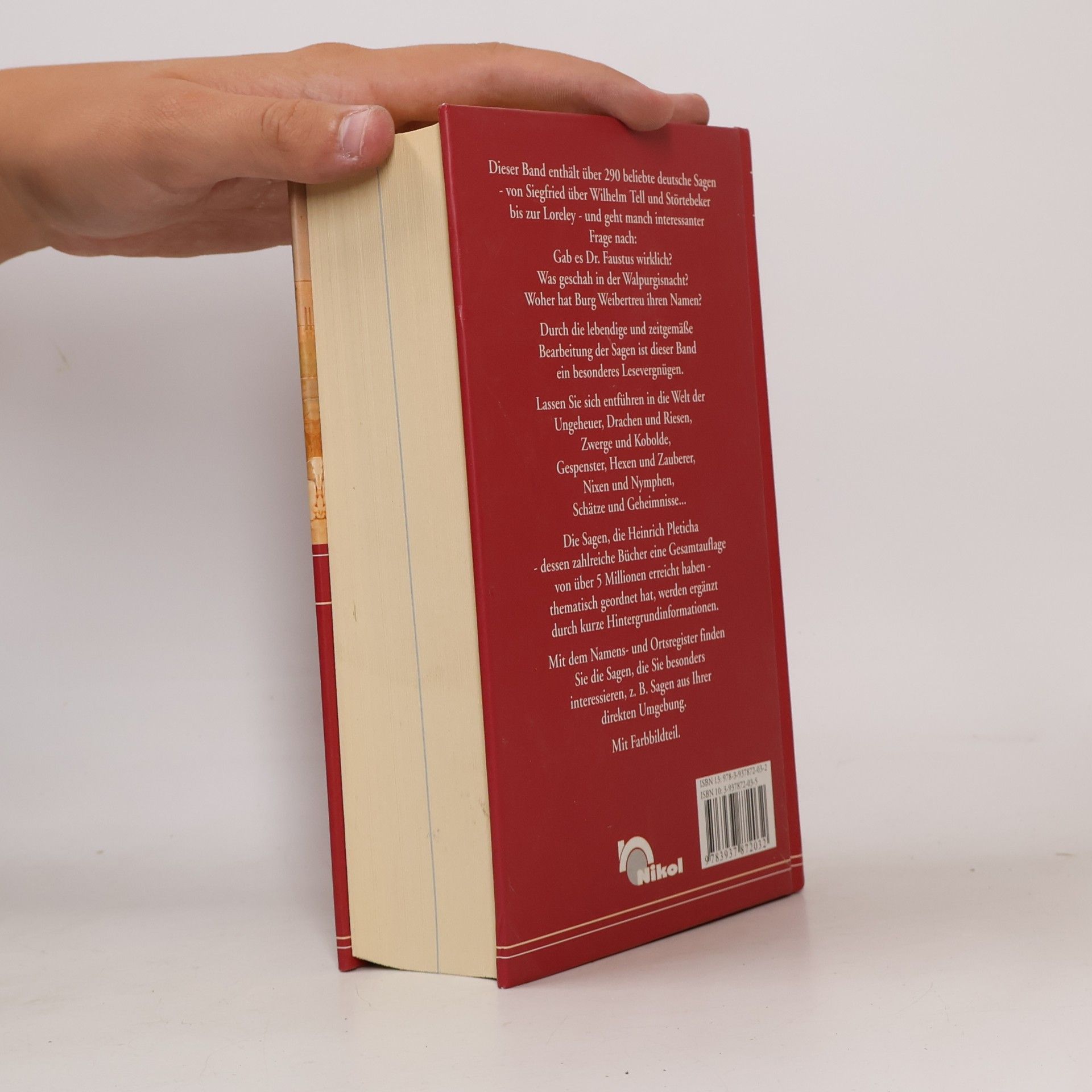 Heinrich Pleticha Das grosse Sagenbuch