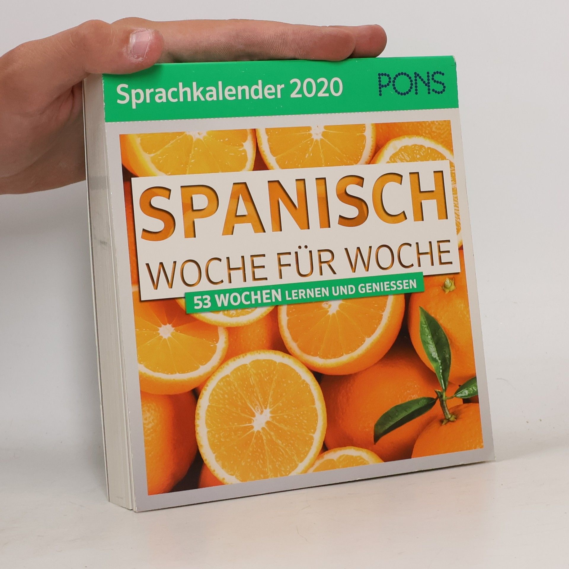Autorenkollektiv PONS Sprachkalender 2020 Spanisch Woche für Woche