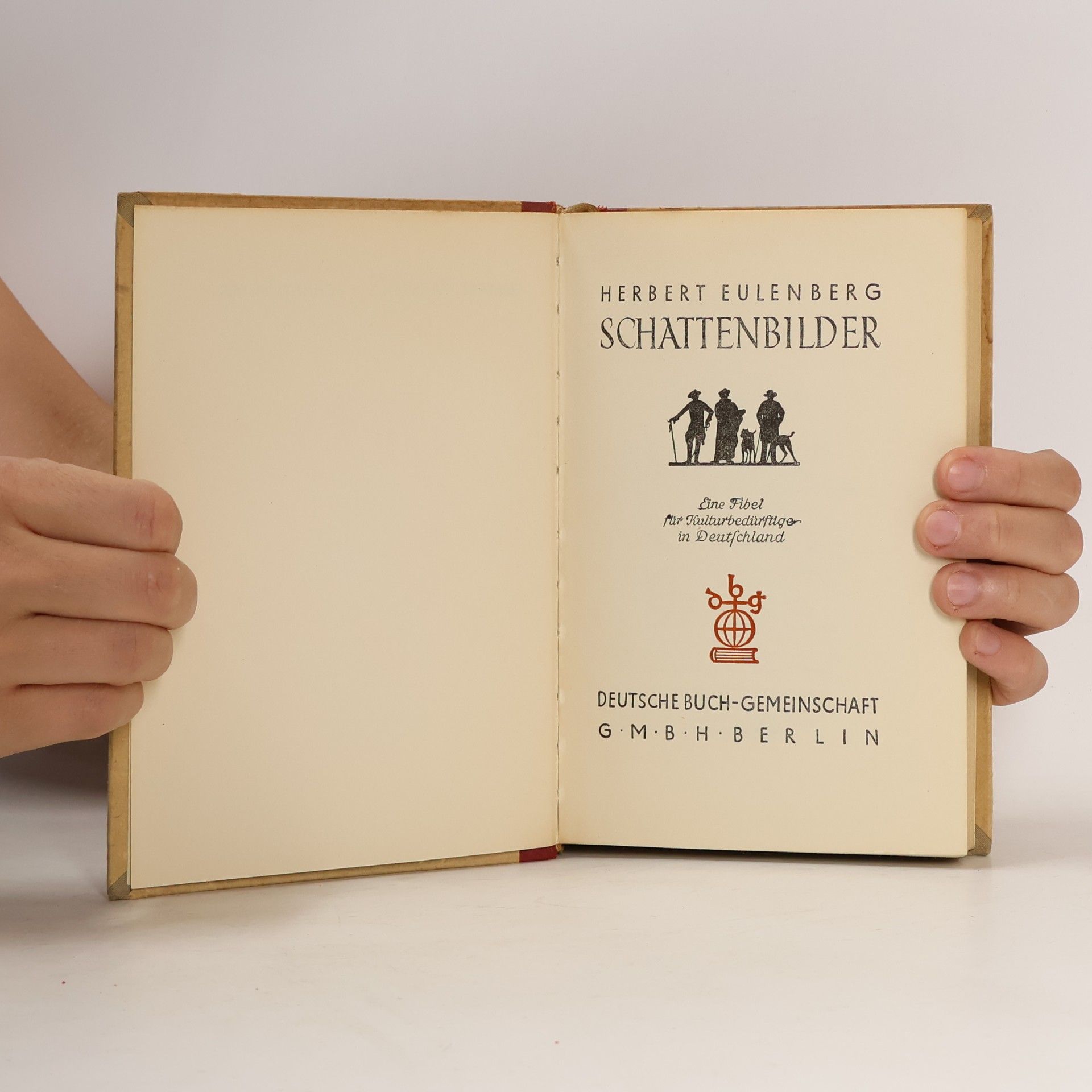 Herbert Eulenberg Schattenbilder