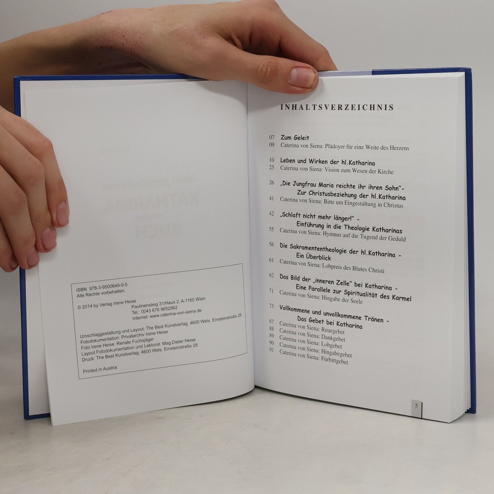Irene Heise Mein persönliches Katharina von Siena Buch: Information - Reflexion - Meditation - Gebet - mit Katharina-ABC