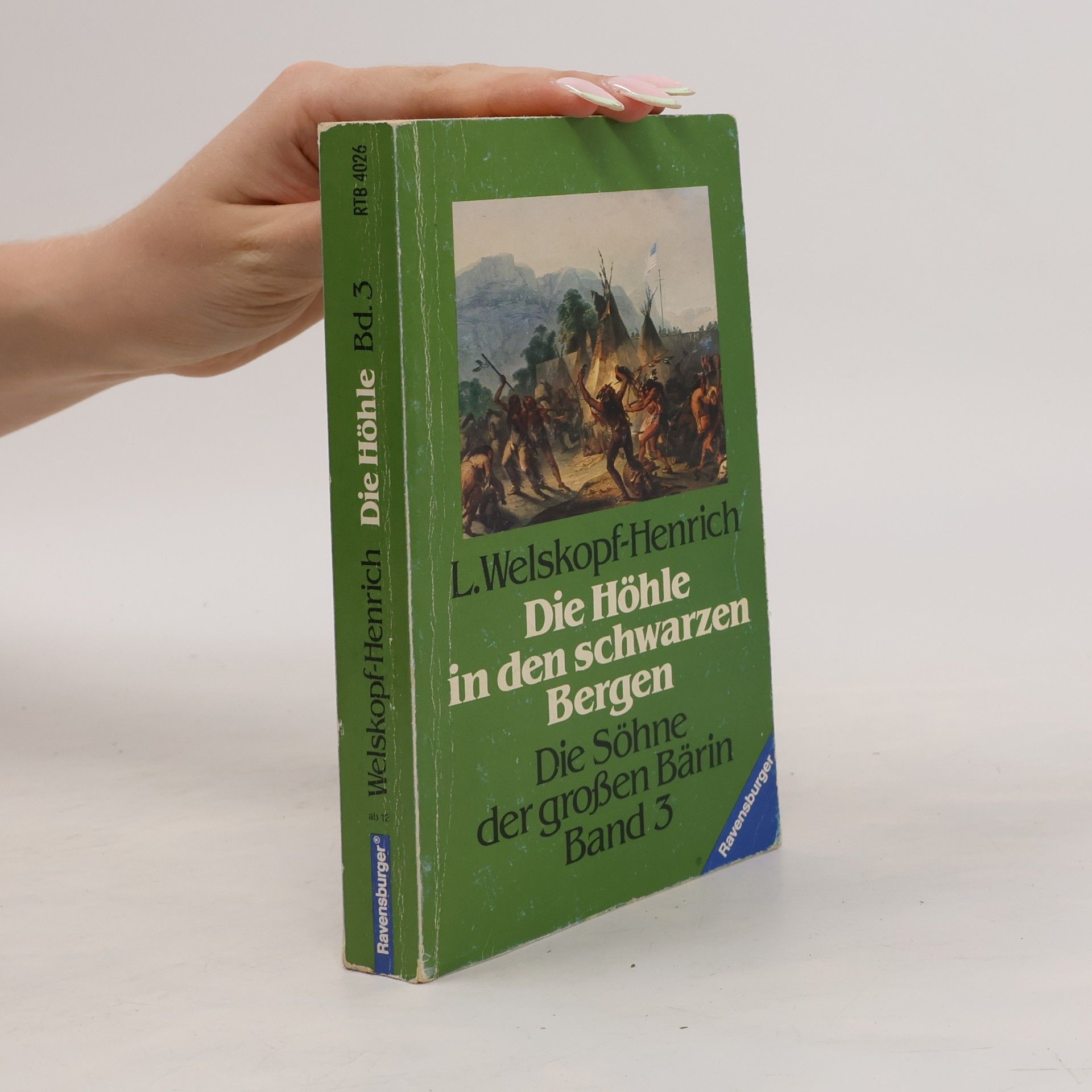 Liselotte Welskopf-Henrich Die Söhne der großen Bärin - 3: Die Höhle in den schwarzen Bergen