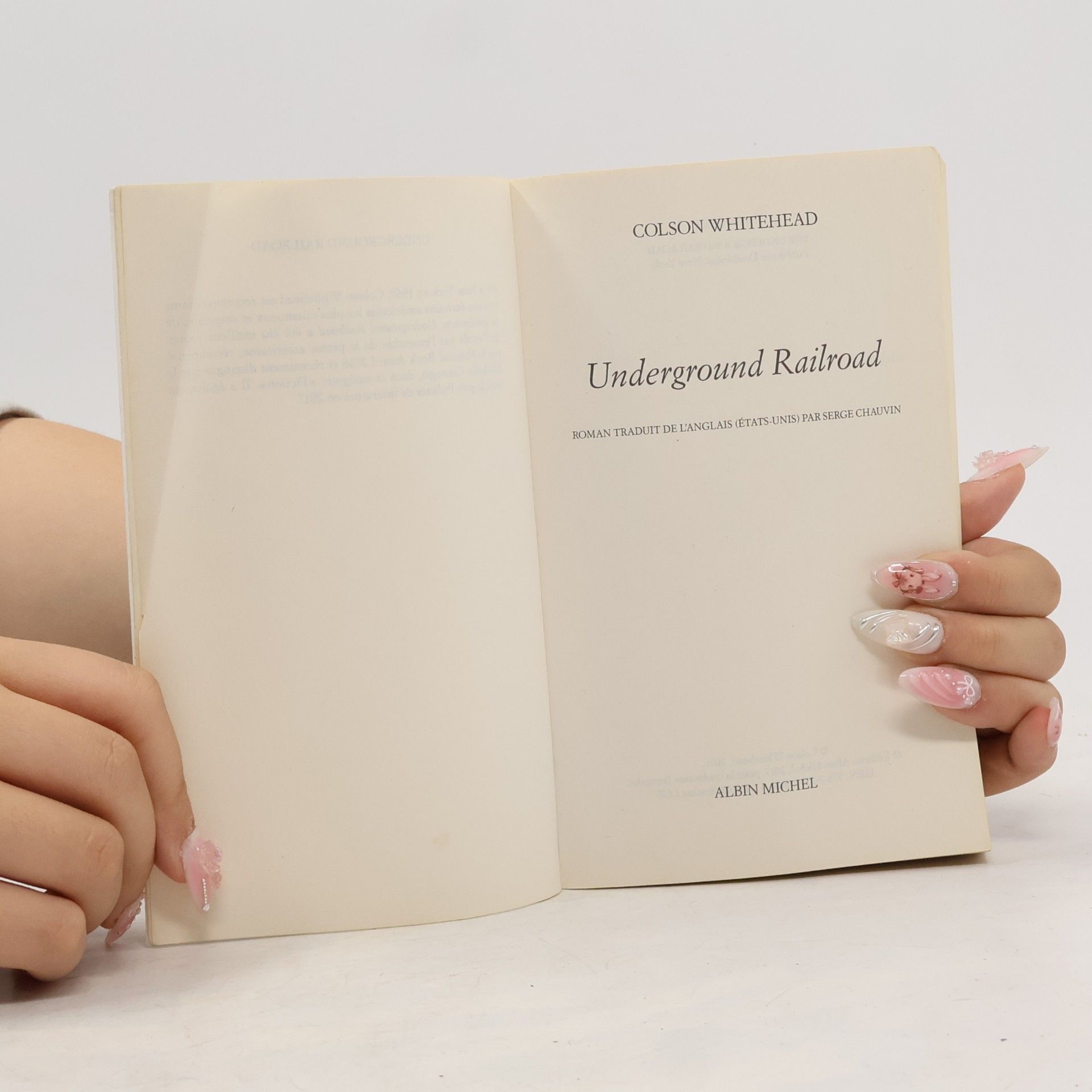 Colson Whitehead Underground Railroad