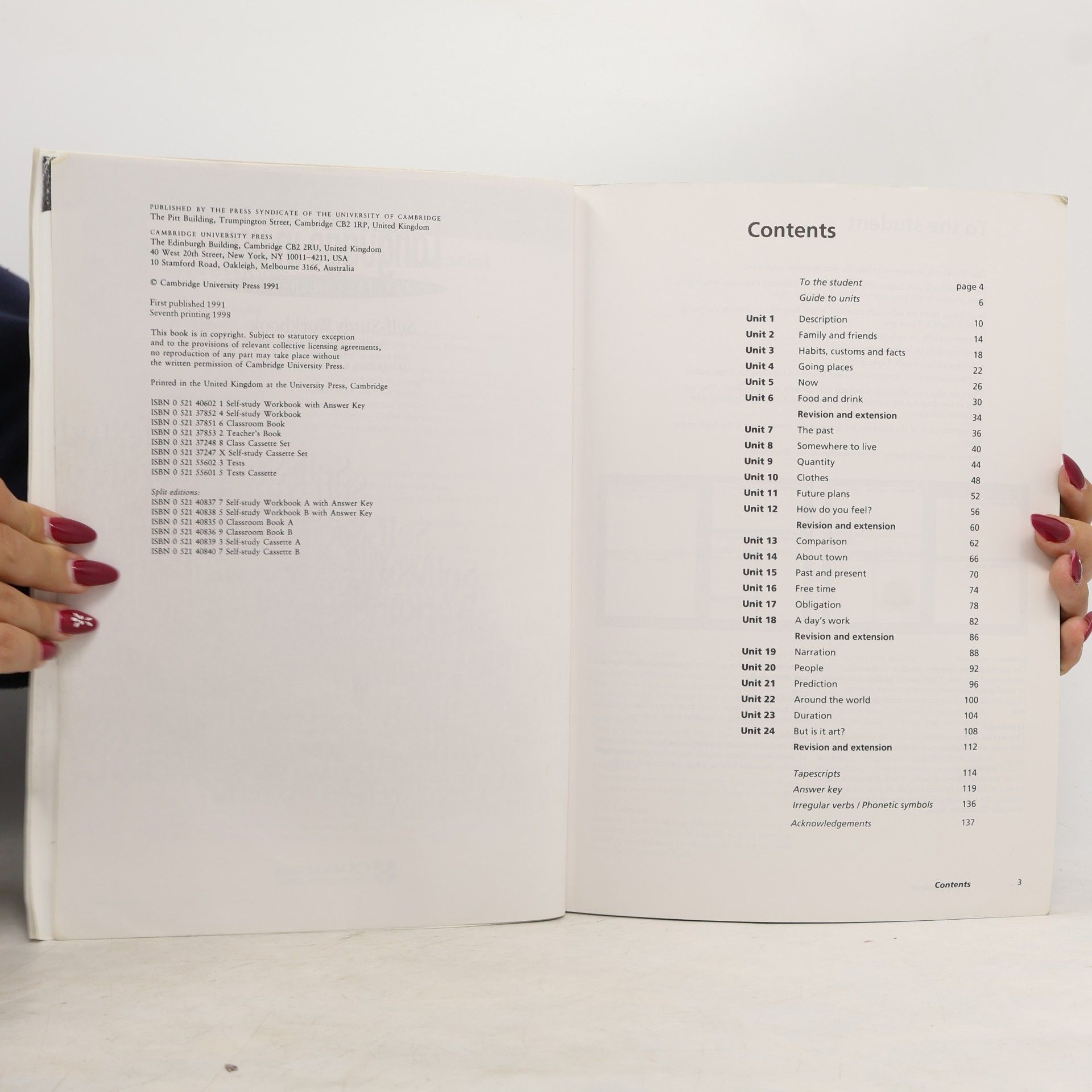 Adrian Doff Language in Use Pre-Intermediate Self-Study Workbook