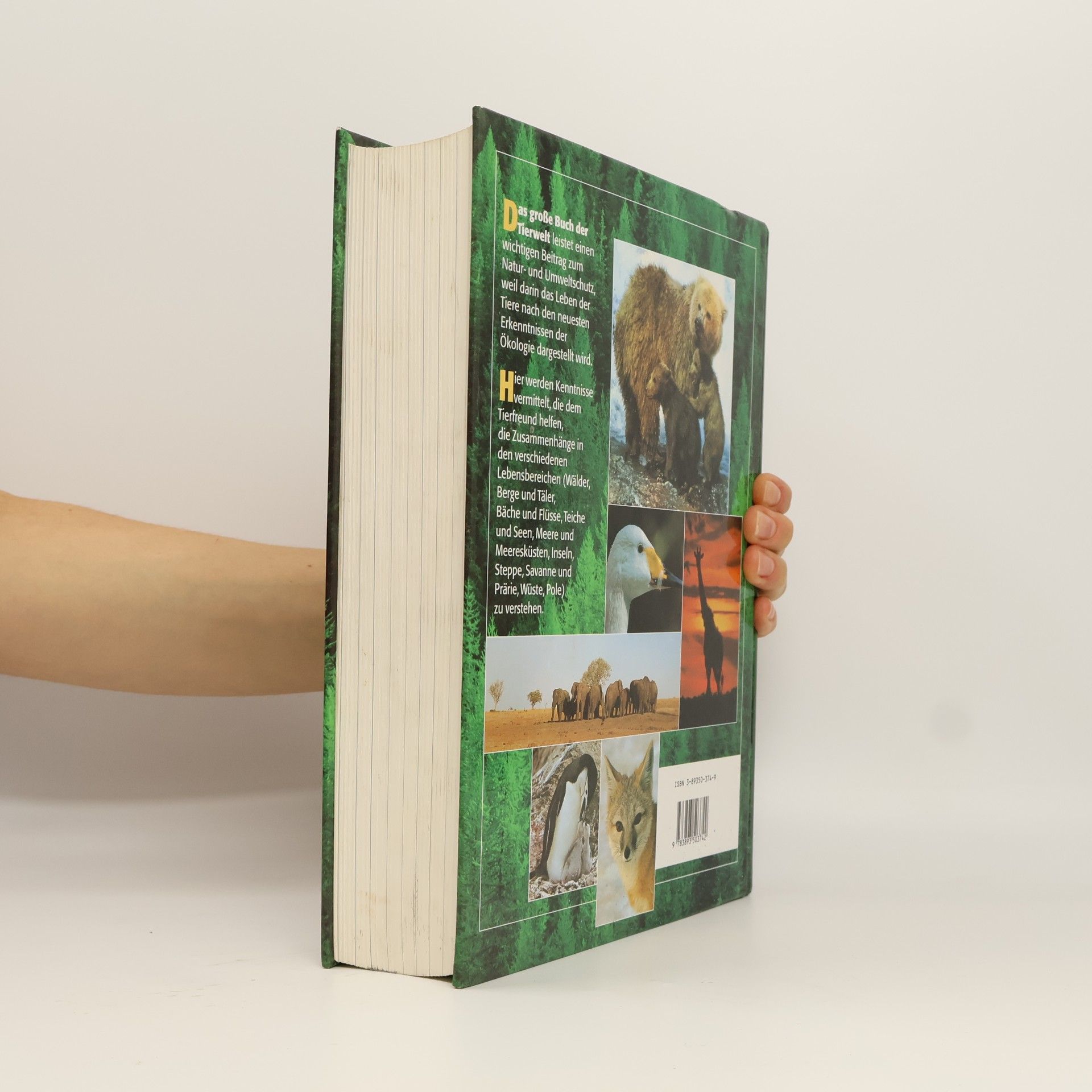 Siegfried Schmitz Das große Buch der Tierwelt. Der farbige Naturführer durch alle Kontinente