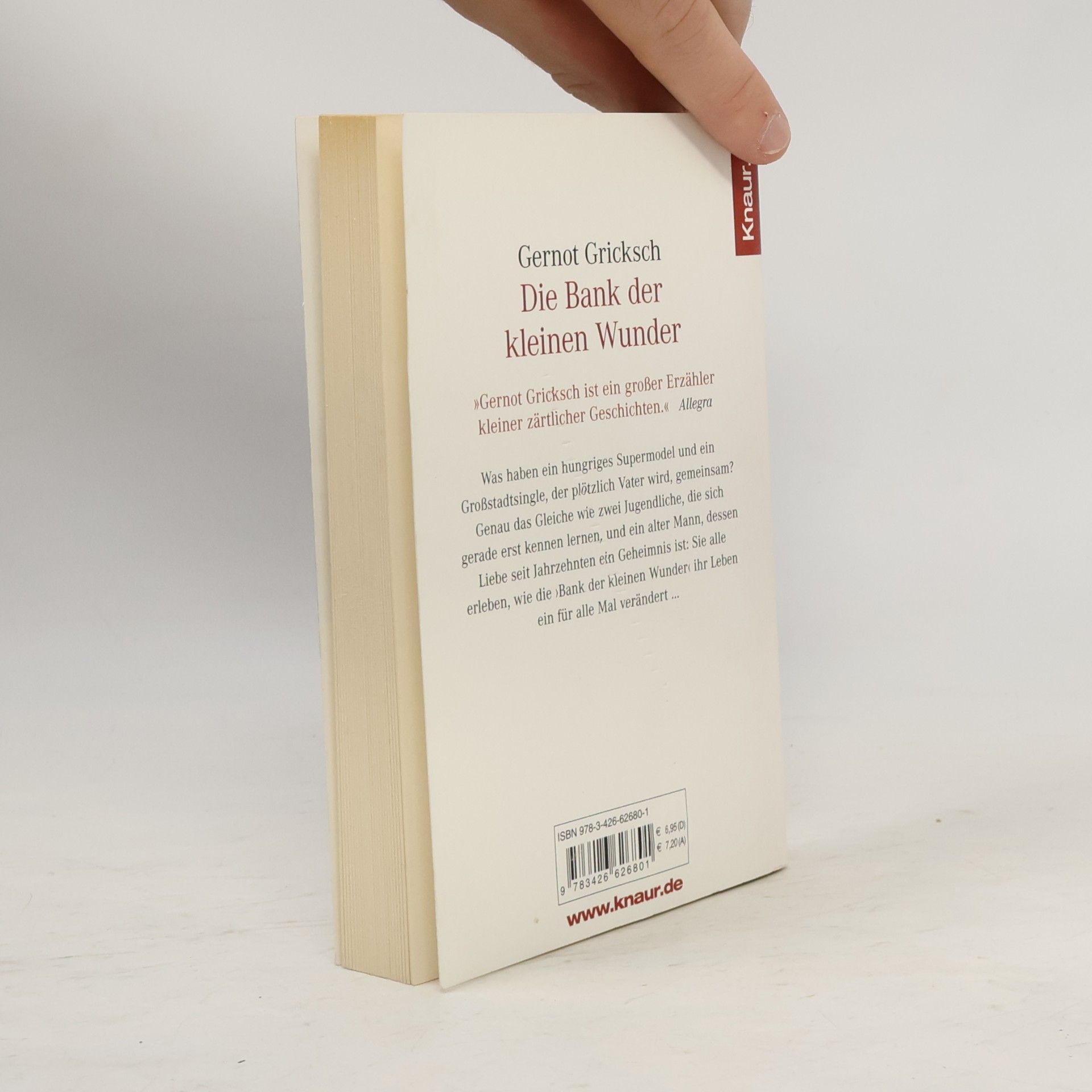 Gernot Gricksch Die Bank der kleinen Wunder