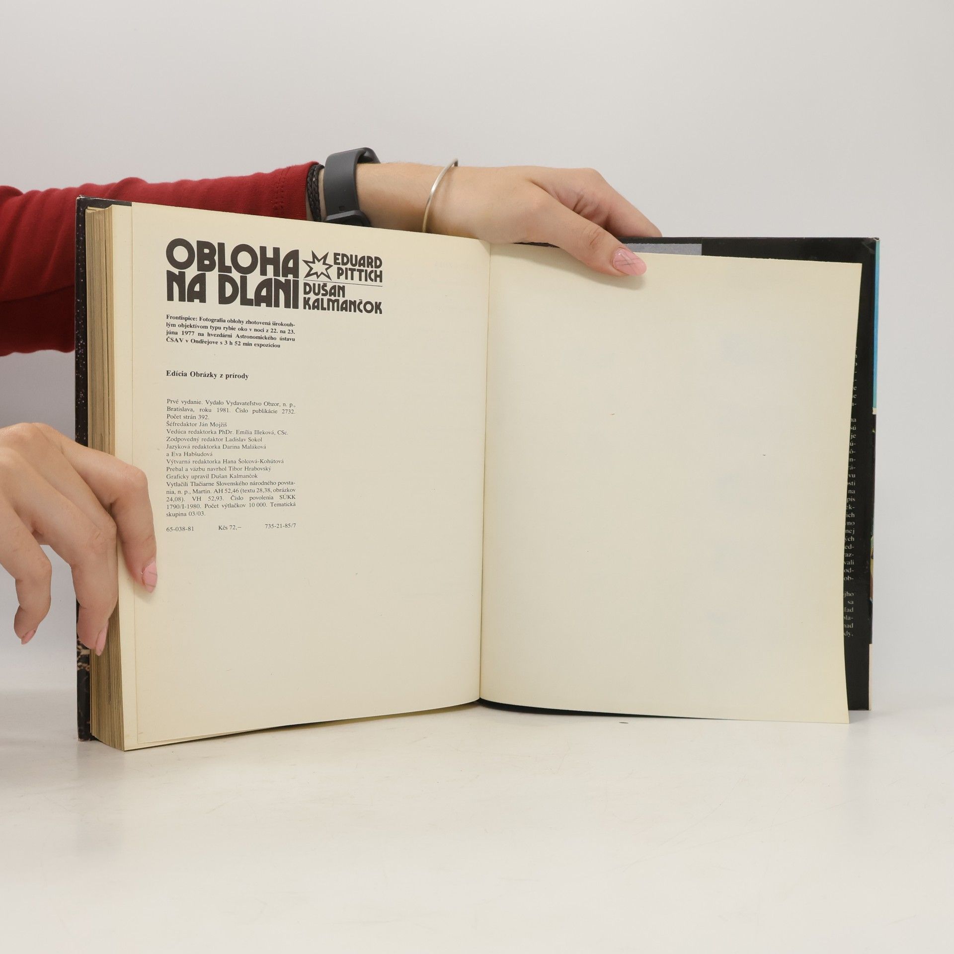 Eduard Pittich Obloha na dlani