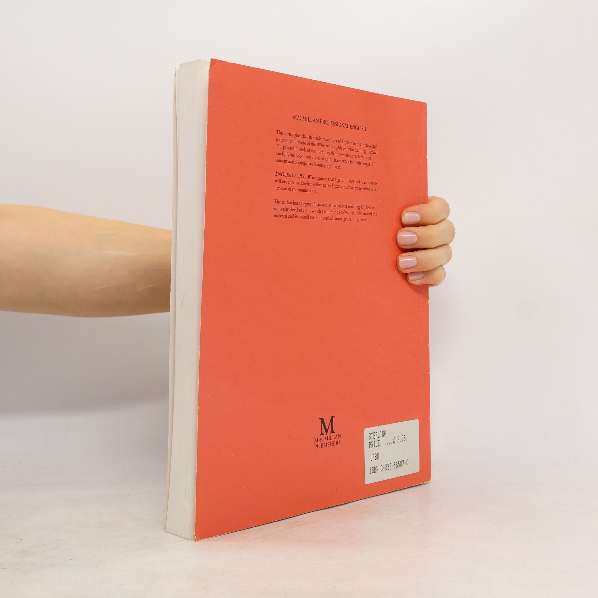 Alison Riley English for Law