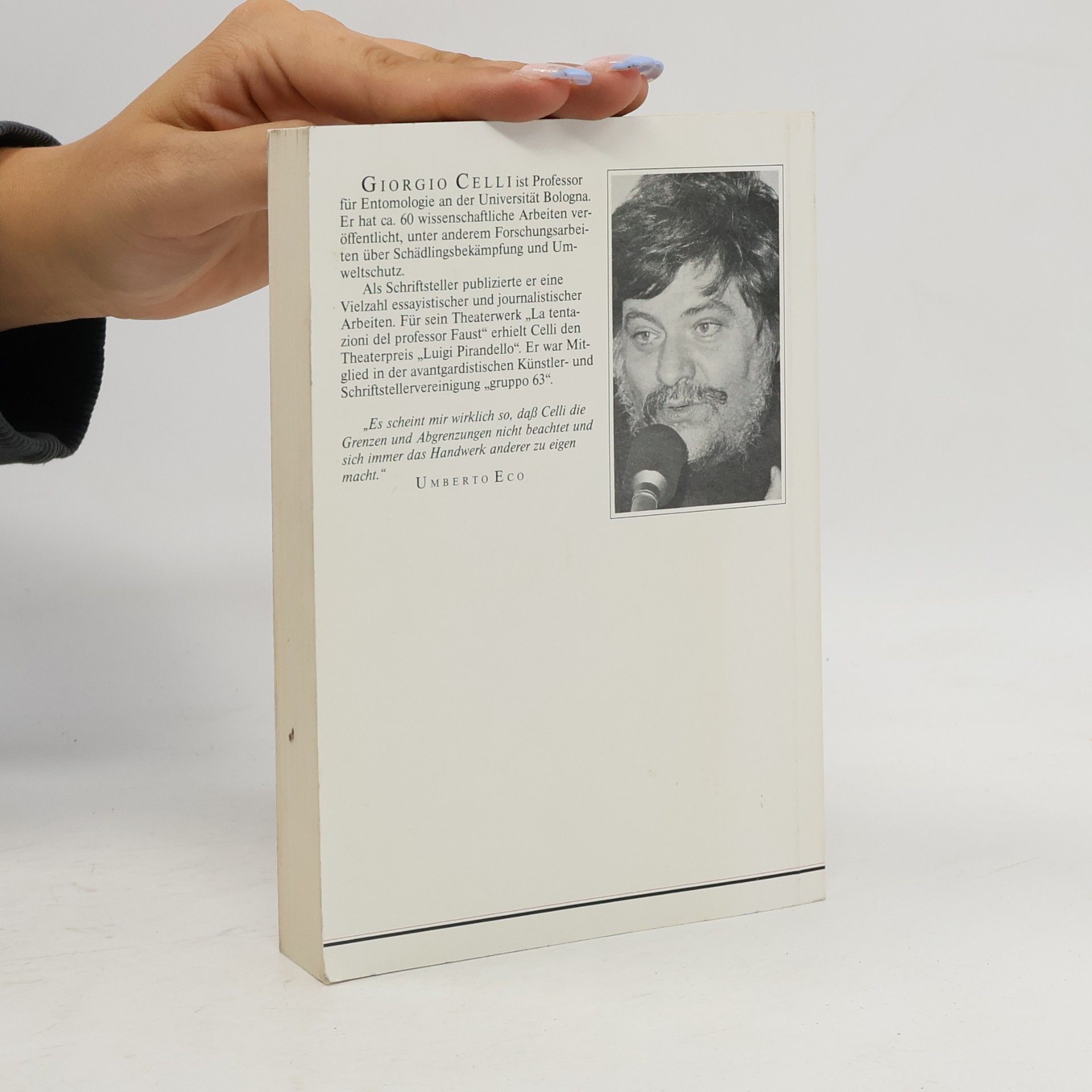 Giorgio Celli Der letzte Alchemist