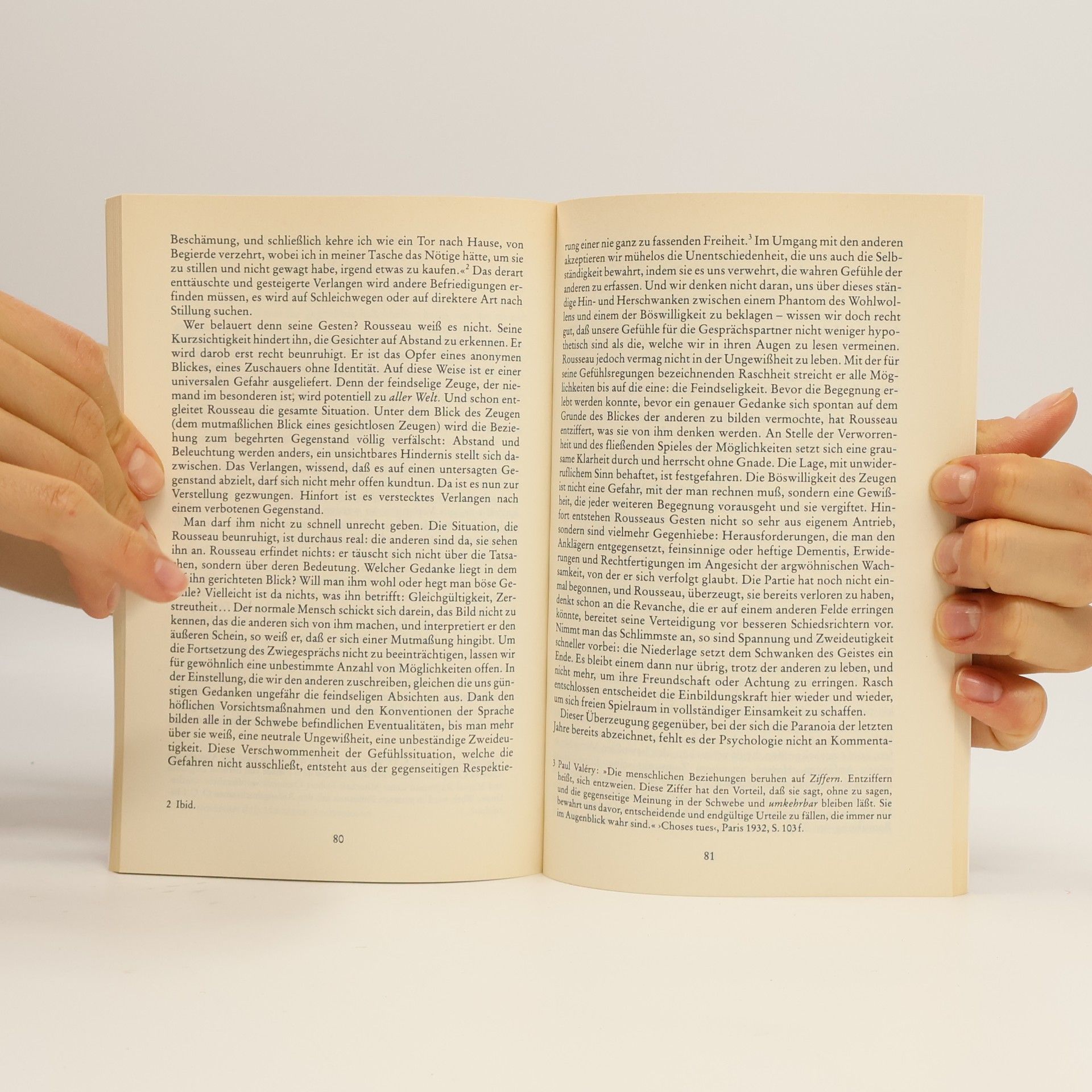 Ernst Cassirer Drei Vorschläge, Rousseau zu lesen