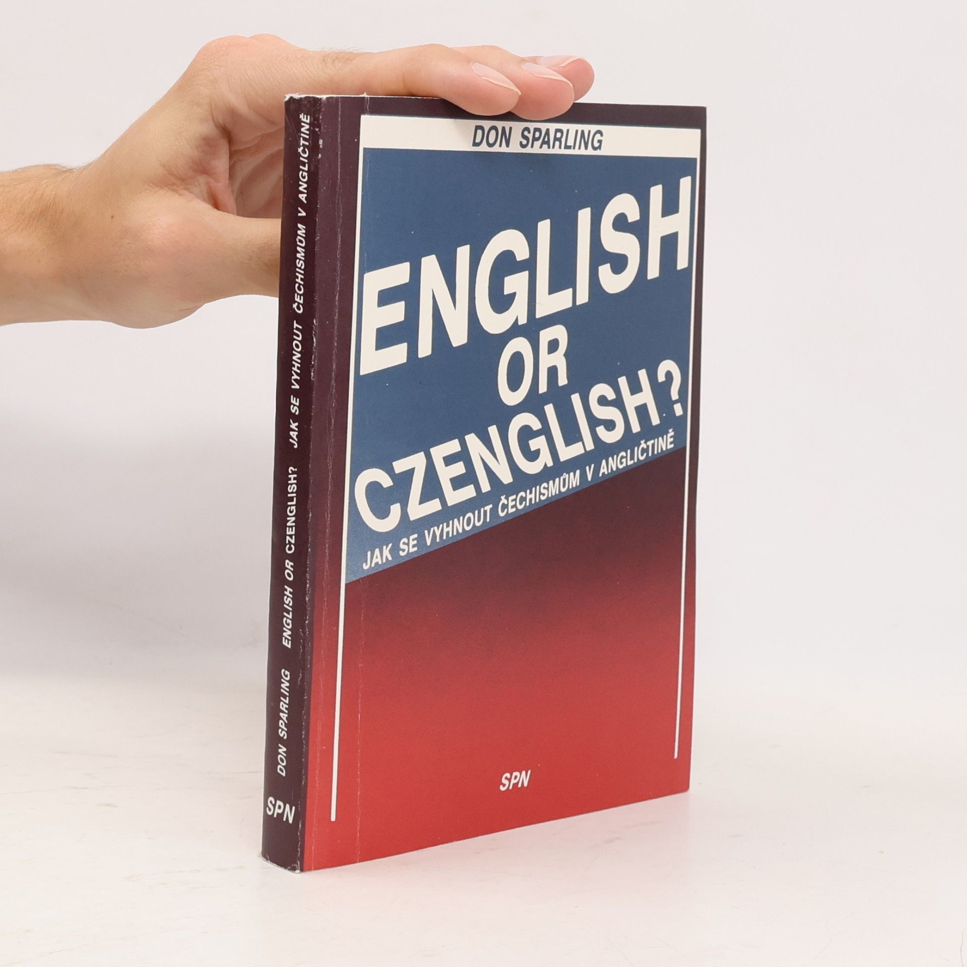 Thomas Donaldson Sparling English or Czenglish?
