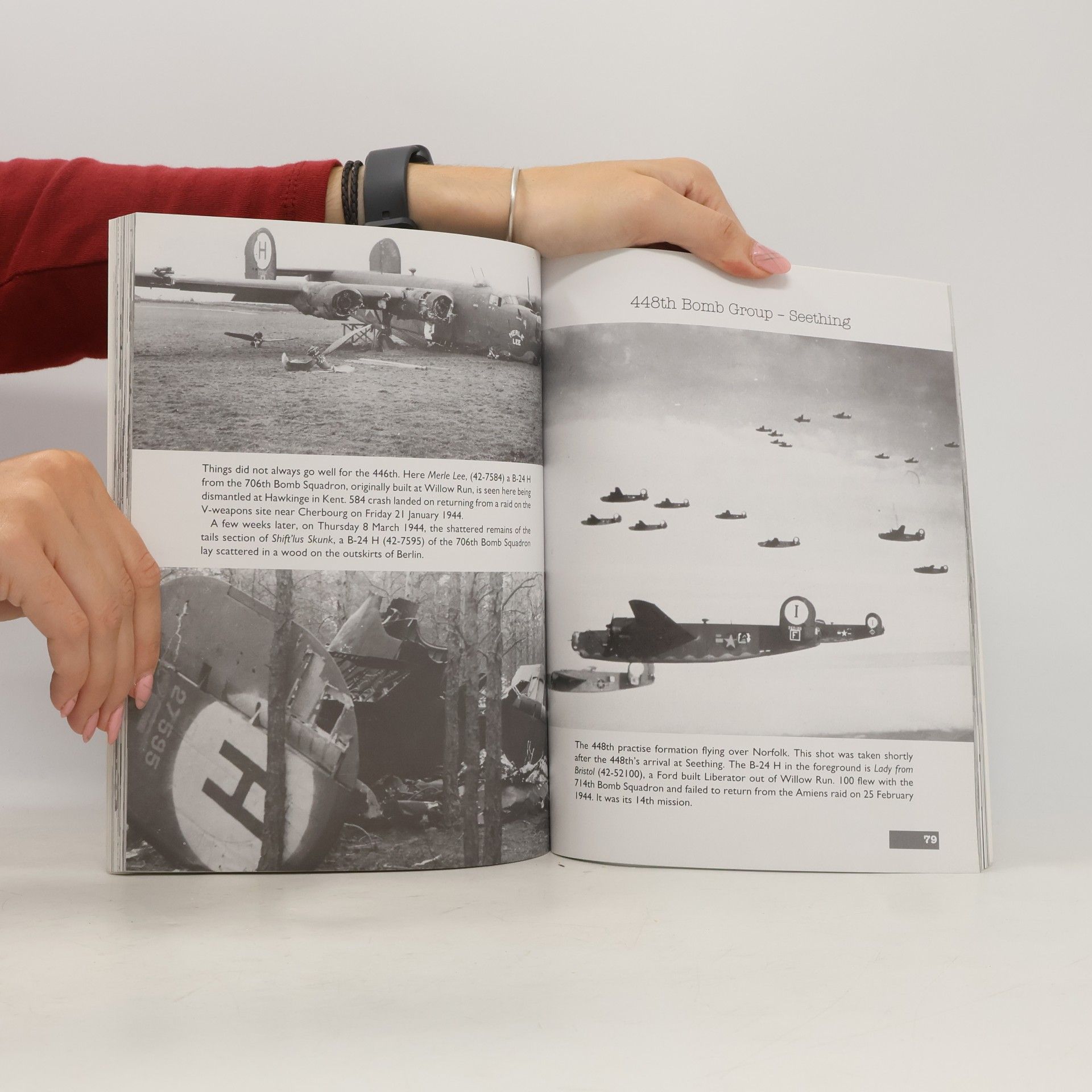 Peter W. Bodle Liberators in England in World War II