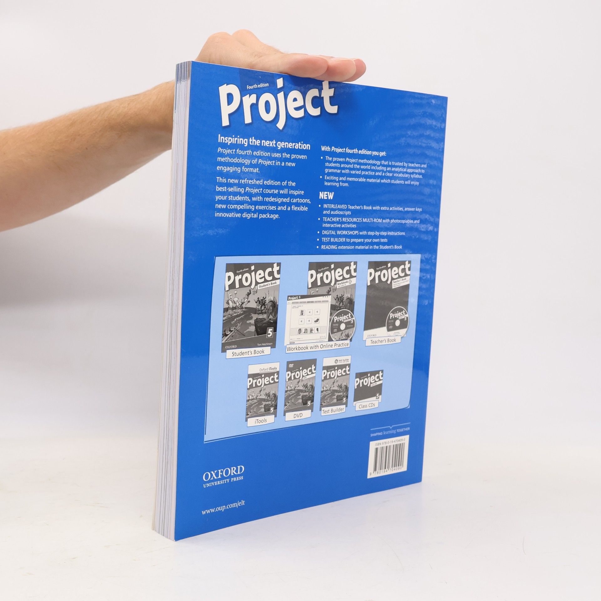 Tom Hutchinson Project Fourth Edition 5 Teacher´s Book with Online Practice Pack