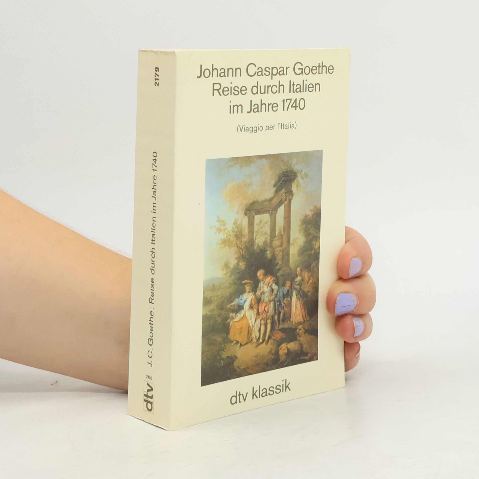 Johann Caspar Goethe Reise durch Italien im Jahre 1740
