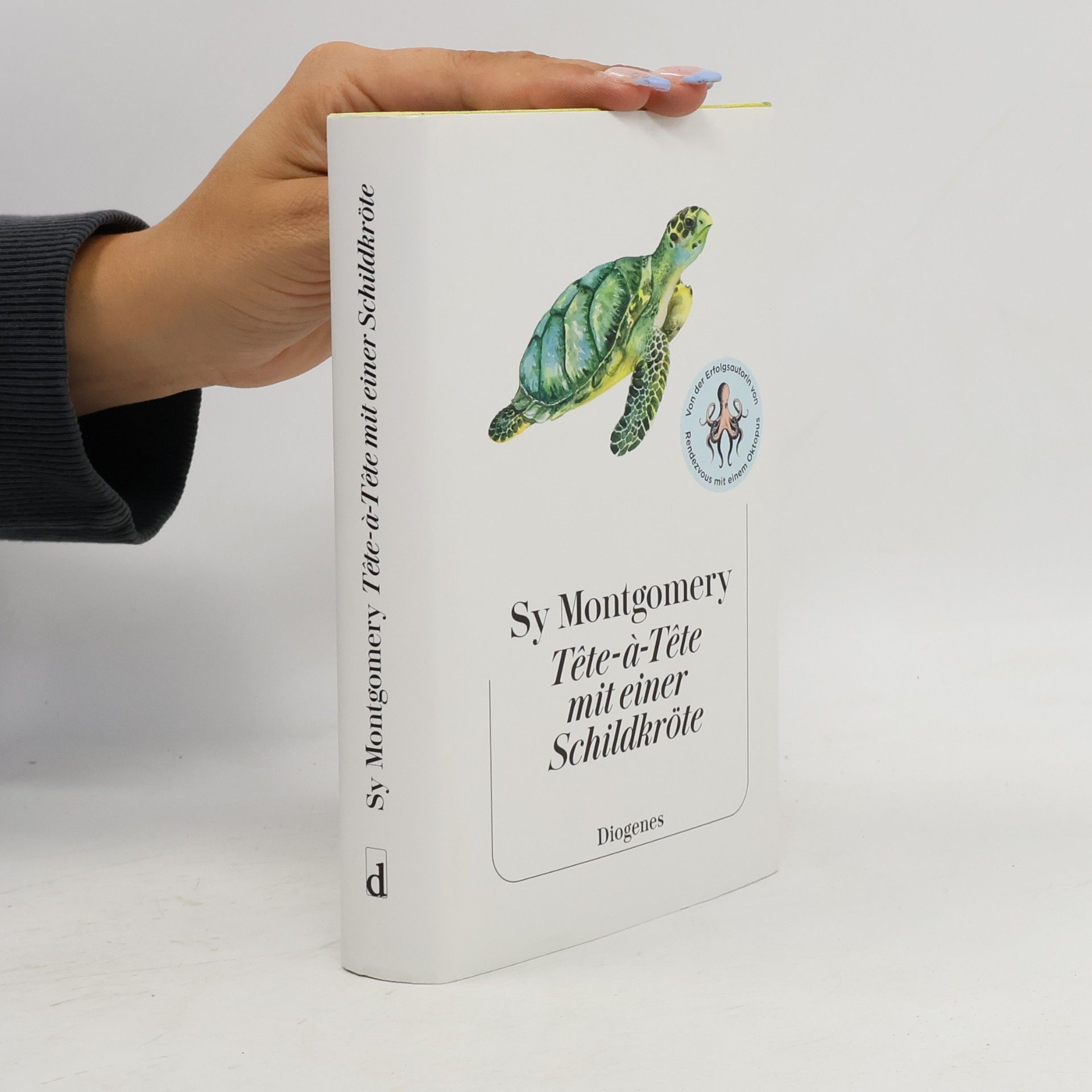 Sy Montgomery Tête-à-Tête mit einer Schildkröte