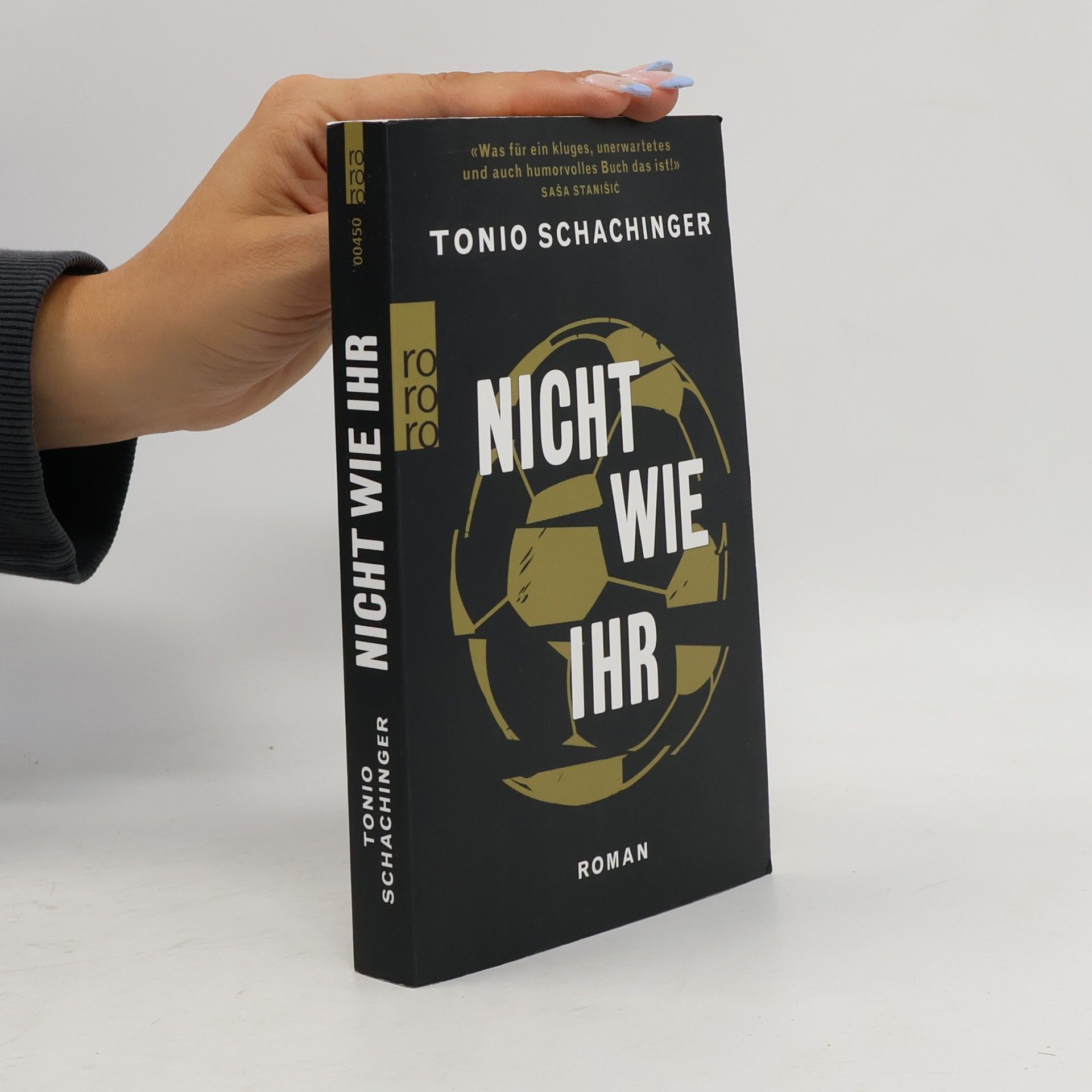 Tonio Schachinger Nicht wie ihr