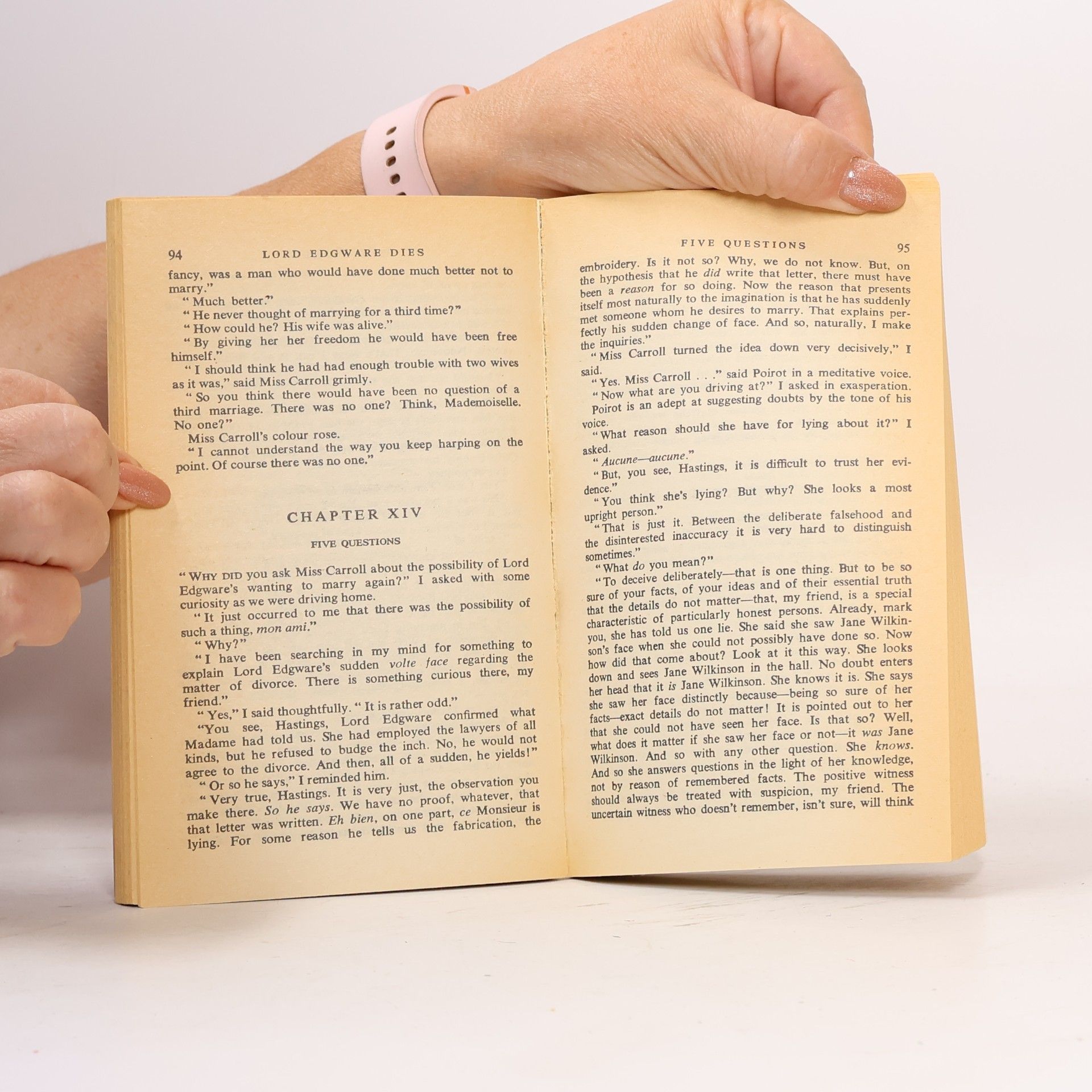 Agatha Christie Lord Edgware dies