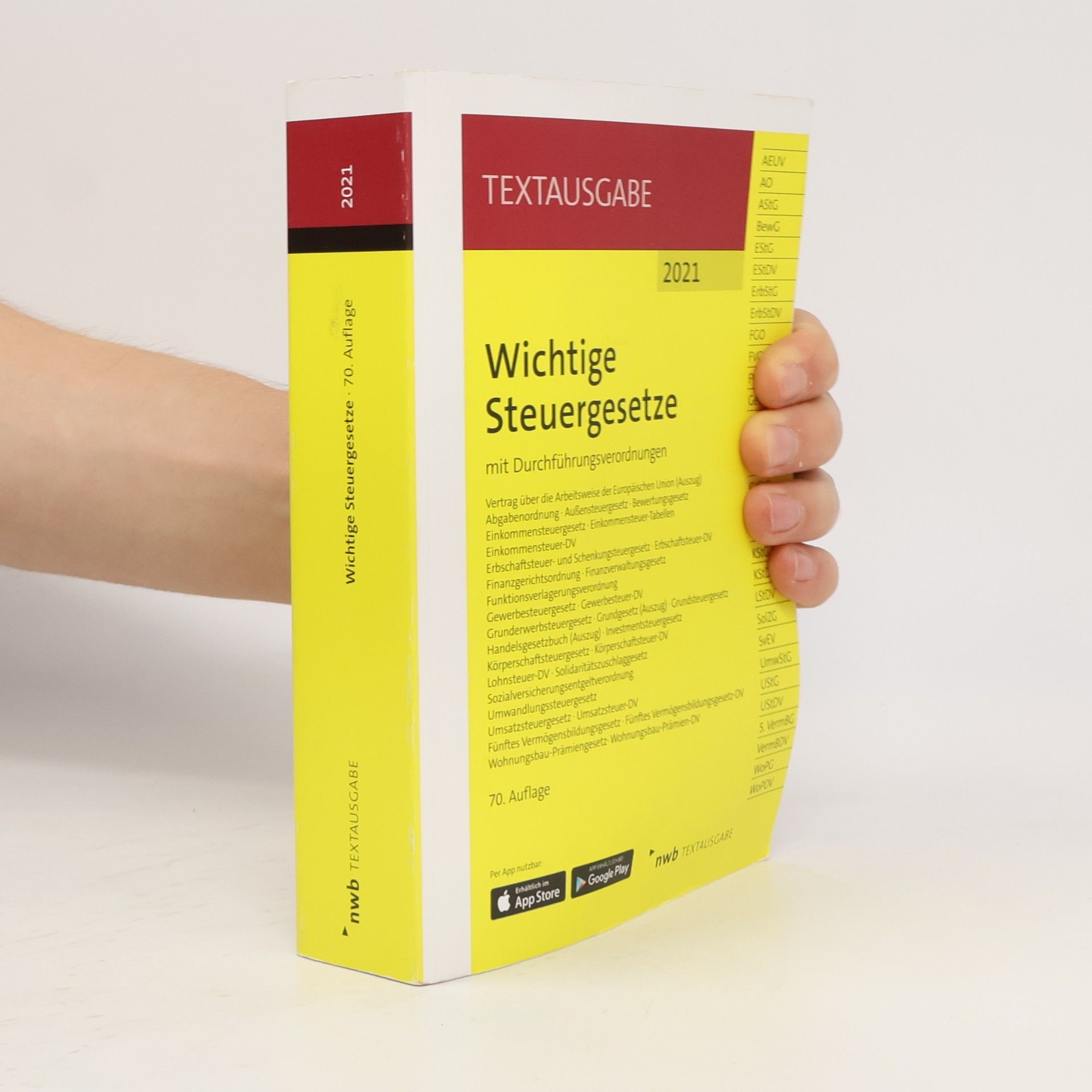 Autorenkollektiv Wichtige Steuergesetze