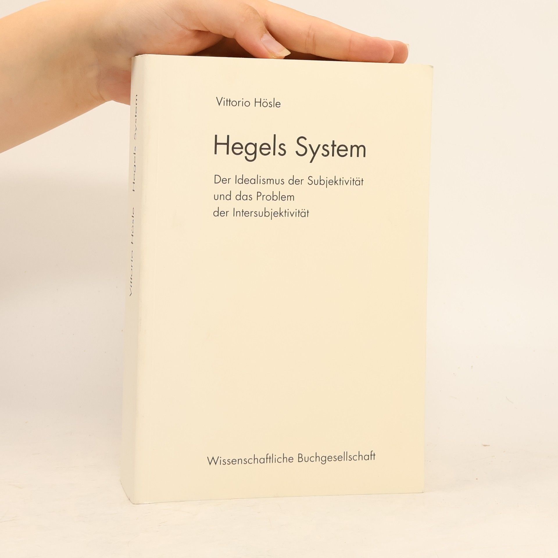 Vittorio Hösle Hegels System