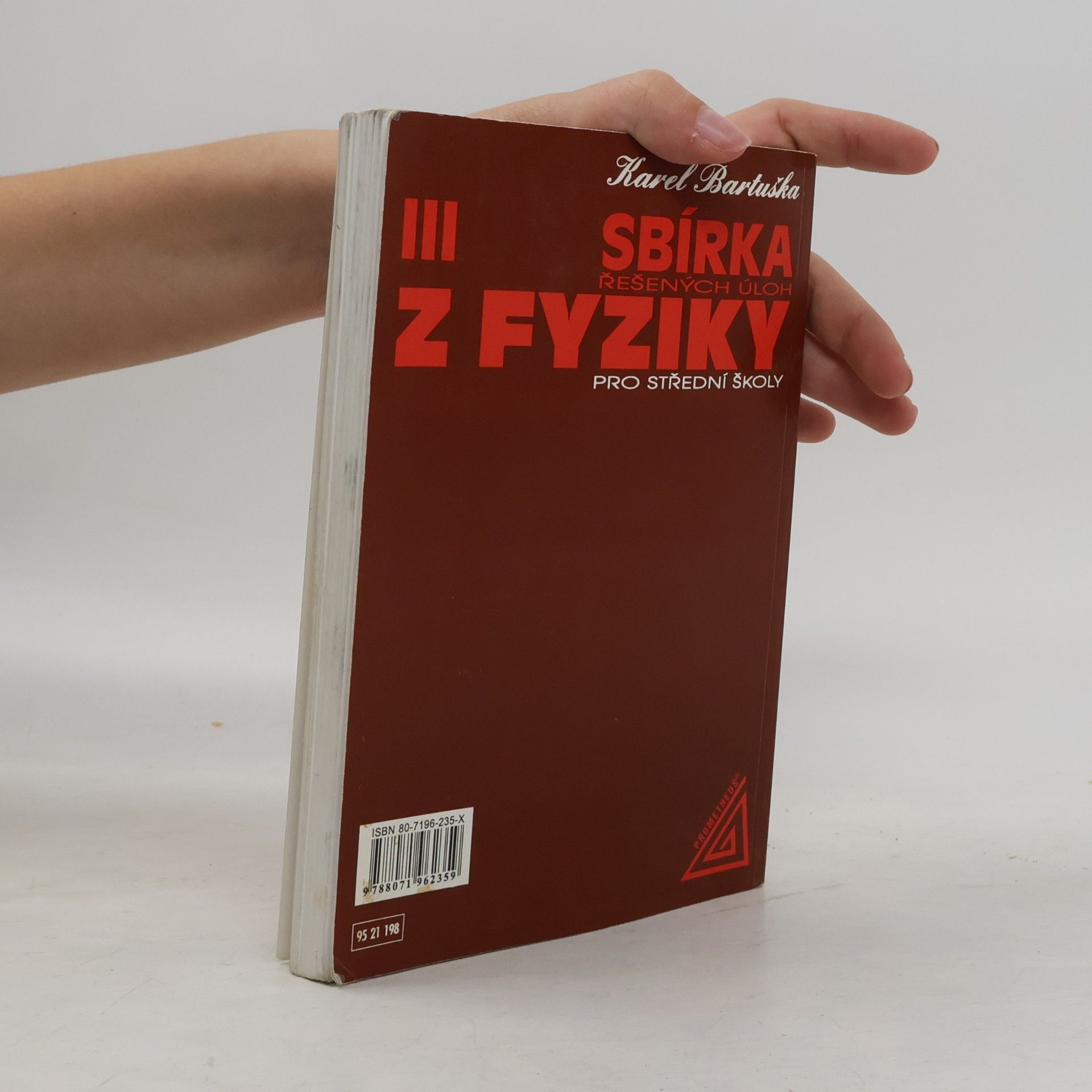Karel Bartuška Sbírka řešených úloh z fyziky pro střední školy 3. Elektřina a magnetismus