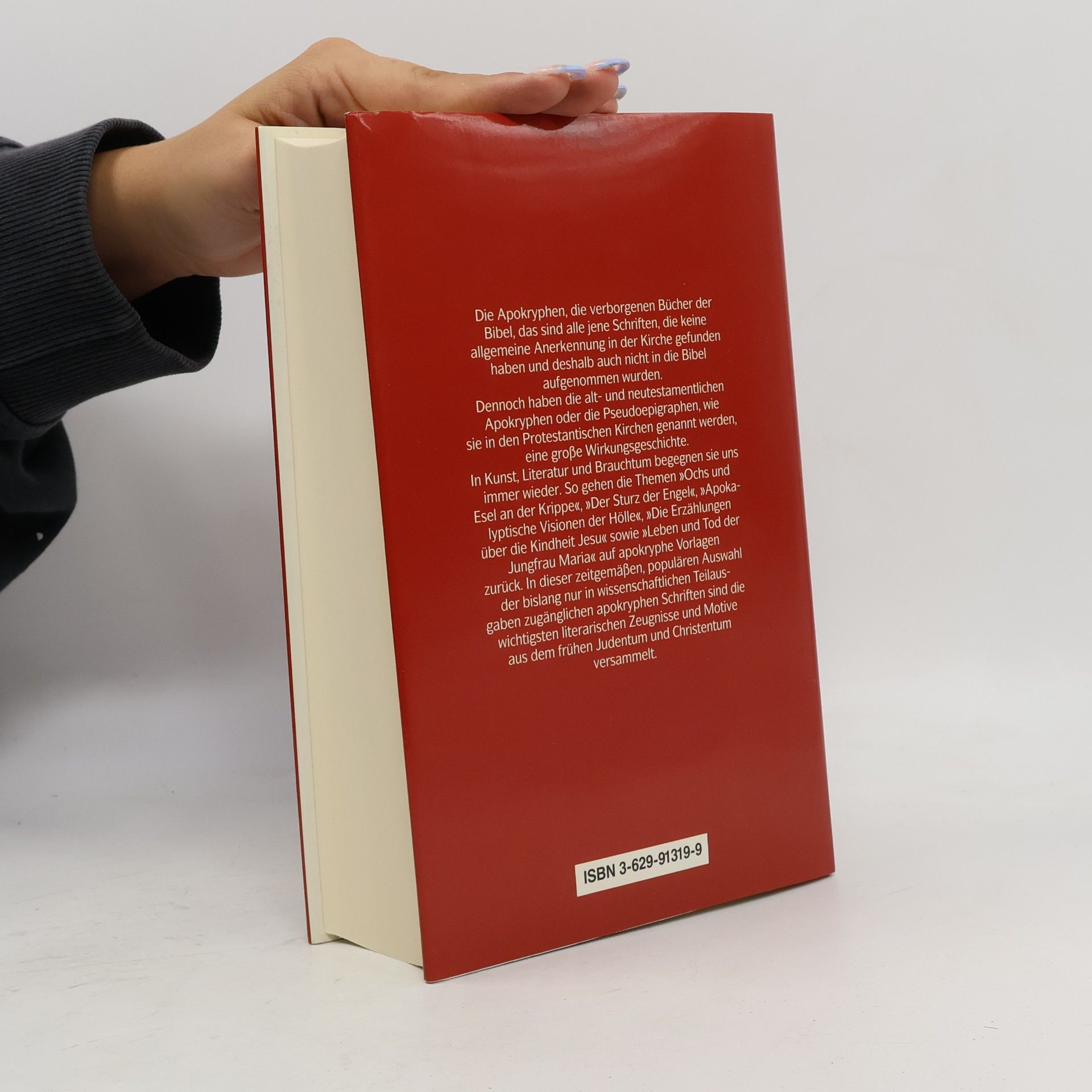 Erich Weidinger Die Apokryphen : verborgene Bücher der Bibel